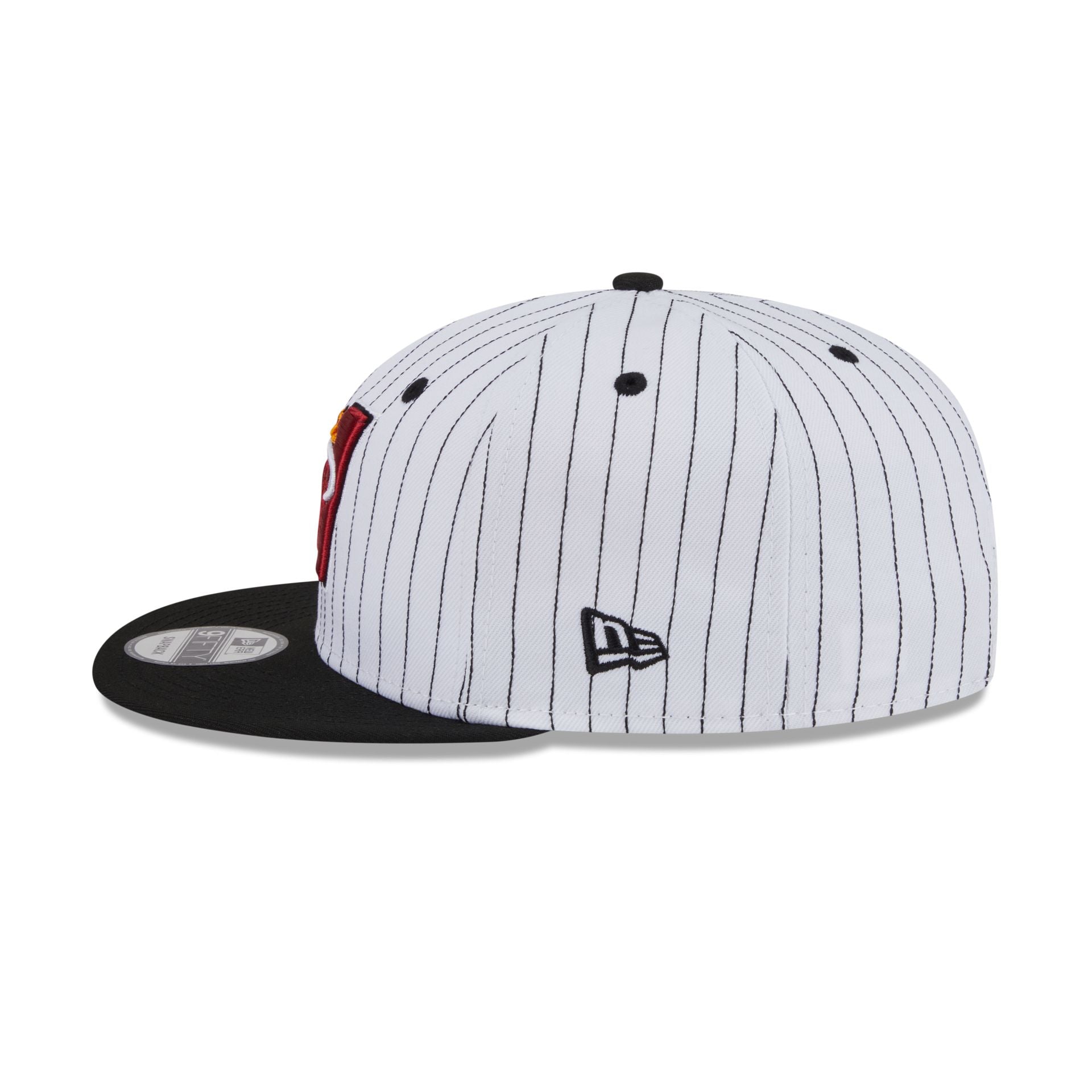 Miami Heat Deceptor Pinstripe 9FIFTY Snapback Hat - Image 5