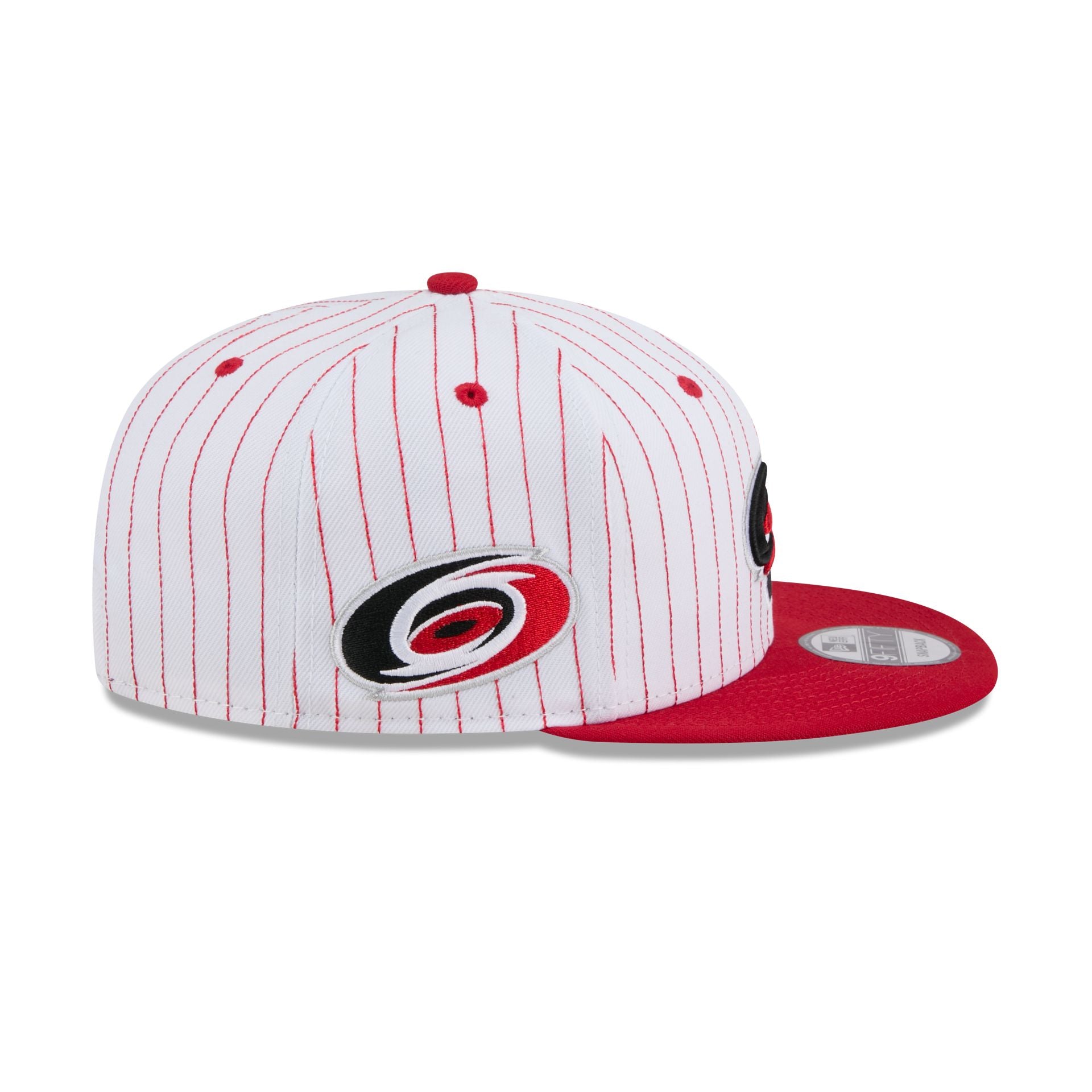 Carolina Hurricanes Deceptor Pinstripe 9FIFTY Snapback Hat - Image 4
