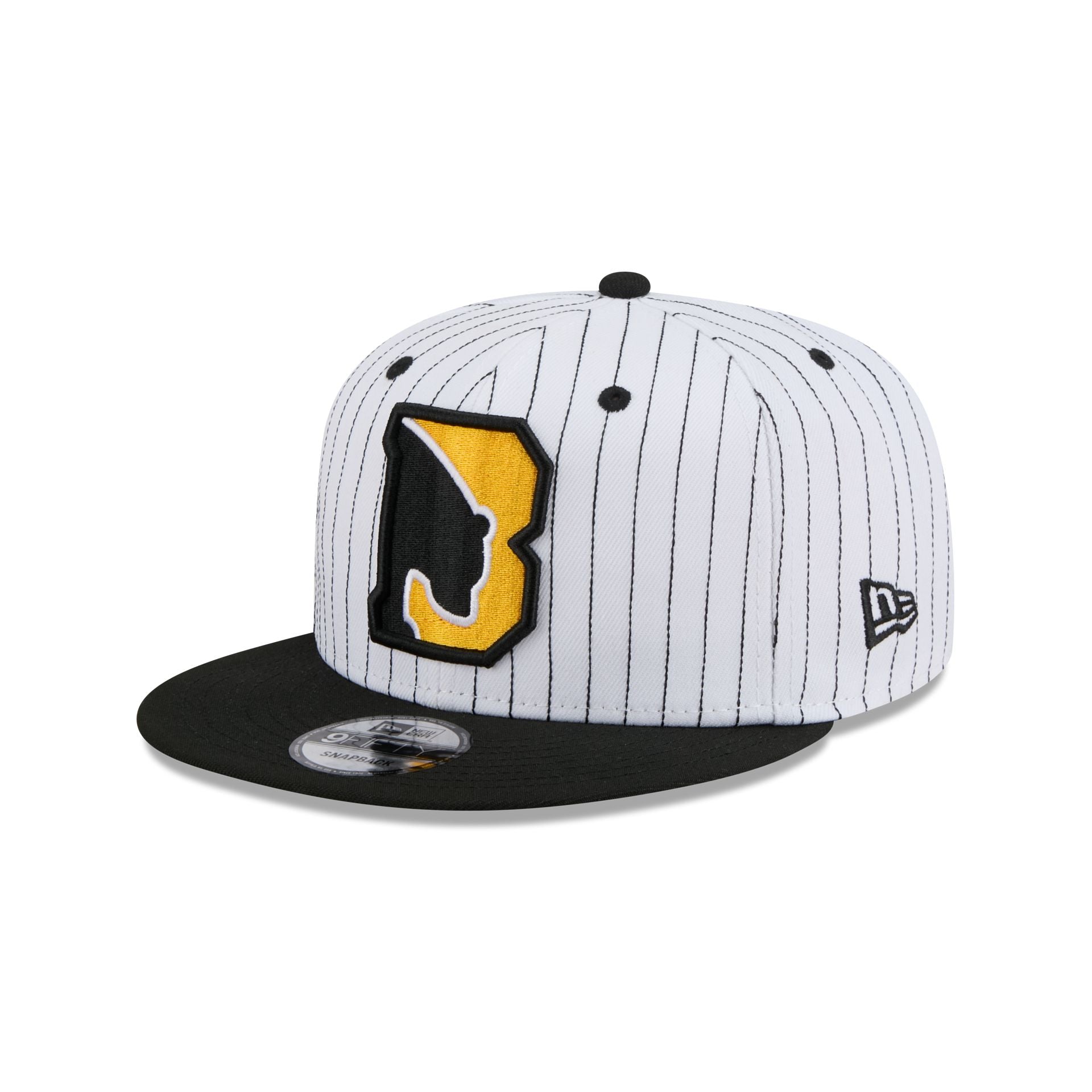 Boston Bruins Deceptor Pinstripe 9FIFTY Snapback Hat - Image 3