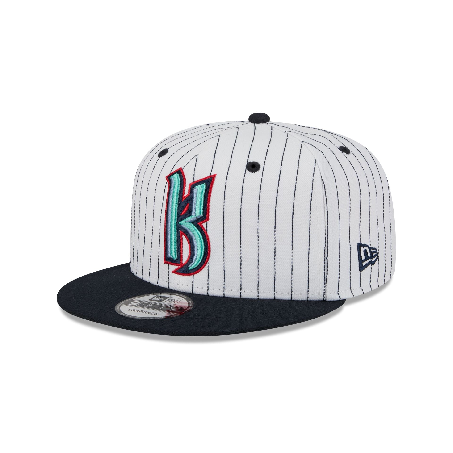 Seattle Kraken Deceptor Pinstripe 9FIFTY Snapback Hat - Image 3