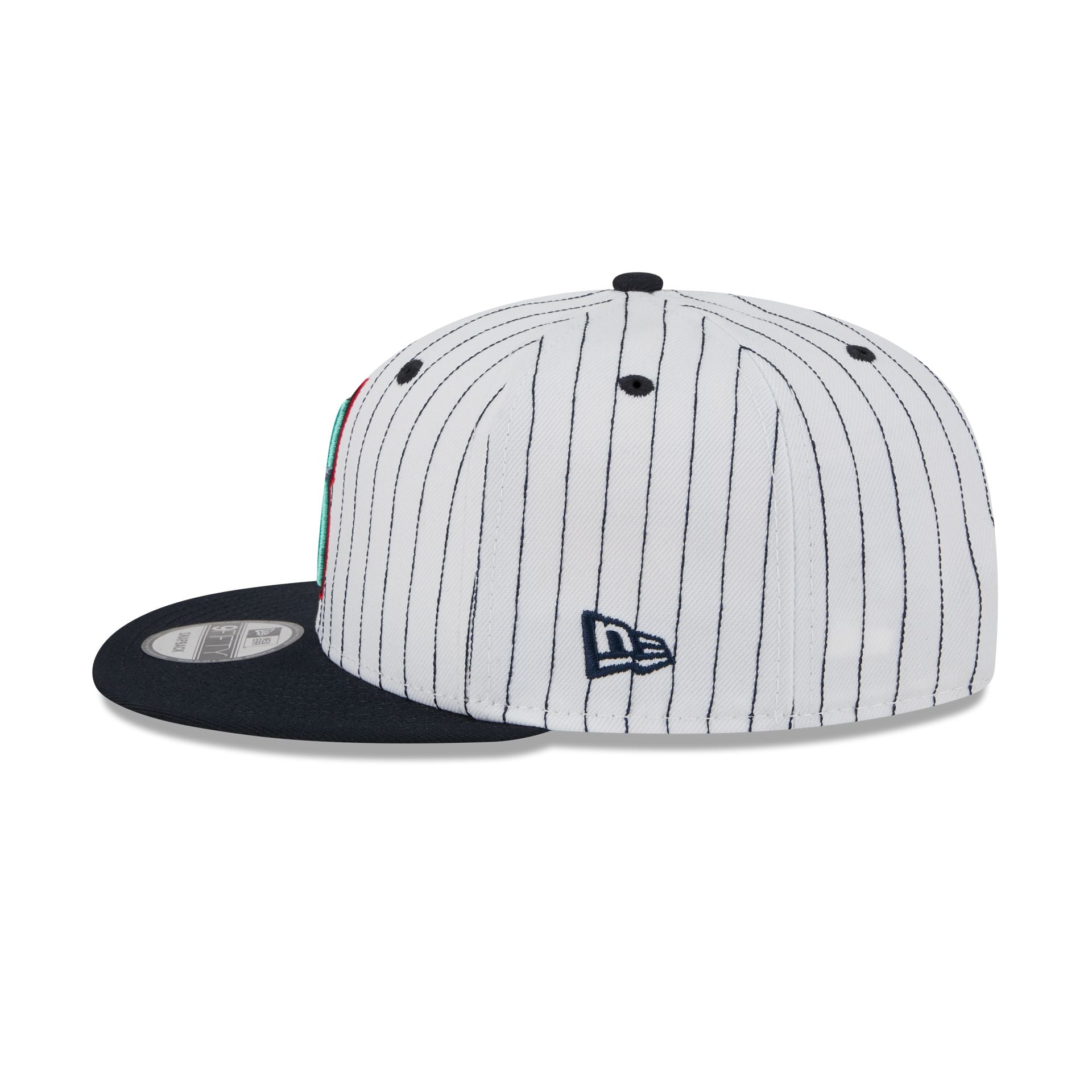 Seattle Kraken Deceptor Pinstripe 9FIFTY Snapback Hat - Image 5
