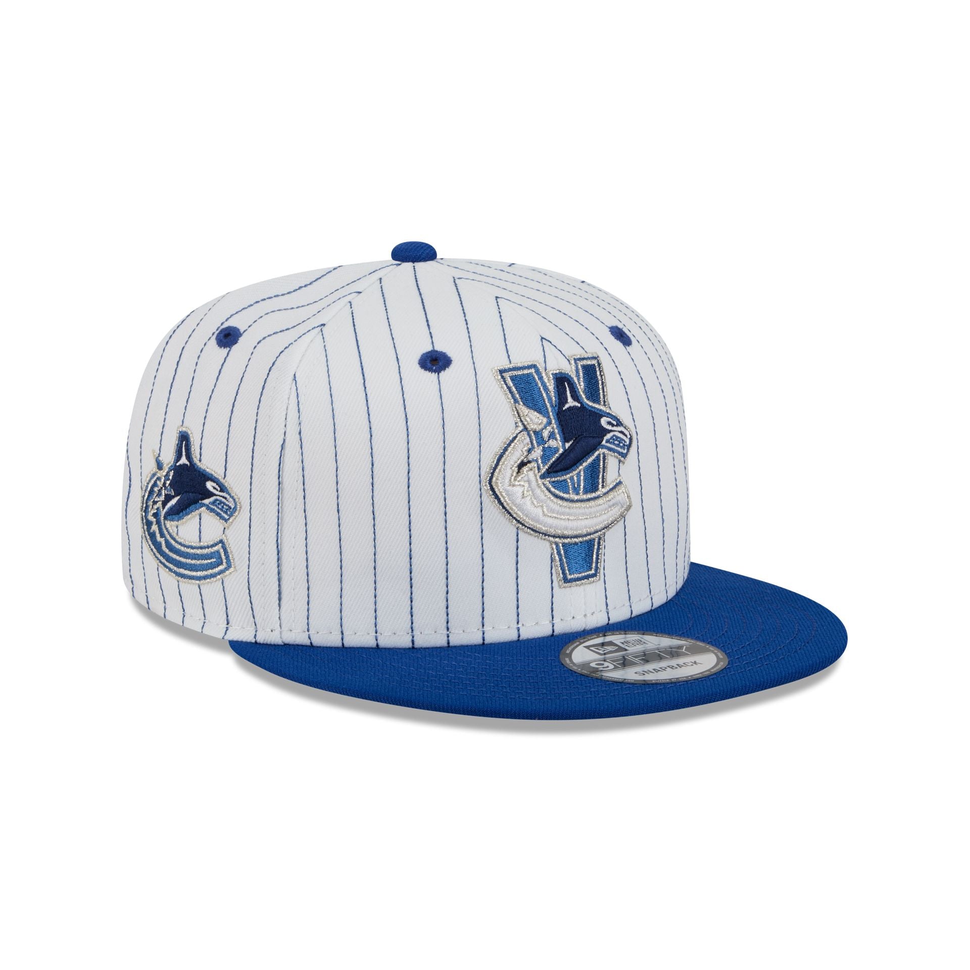 Vancouver Canucks Deceptor Pinstripe 9FIFTY Snapback Hat