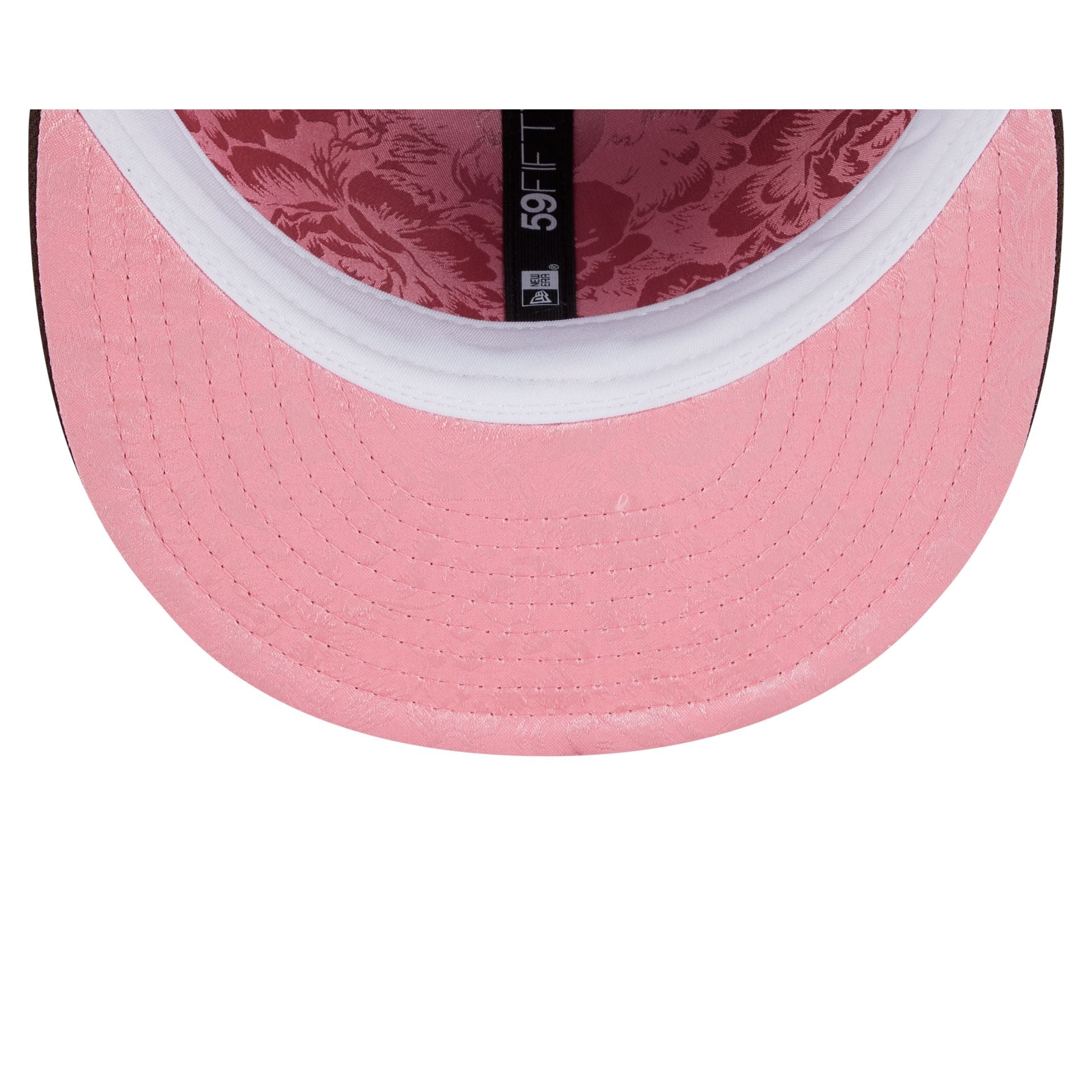 San Diego Padres Floral Undervisor 59FIFTY Fitted Hat - Image 7