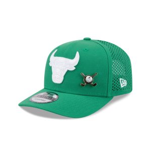 Chicago Bulls Tee Time 9SEVENTY Trucker Hat