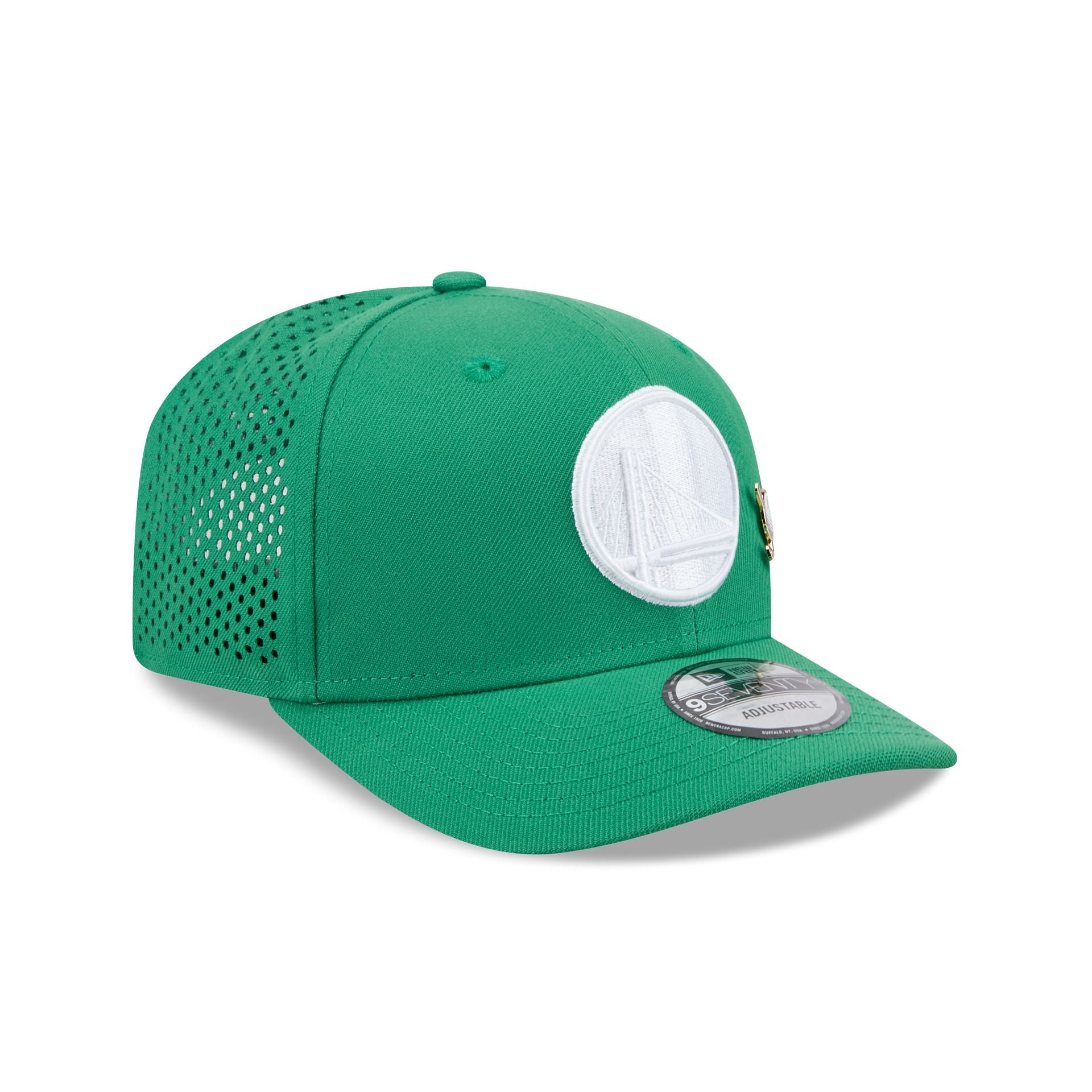 Golden State Warriors Tee Time 9SEVENTY Trucker Hat - Image 3