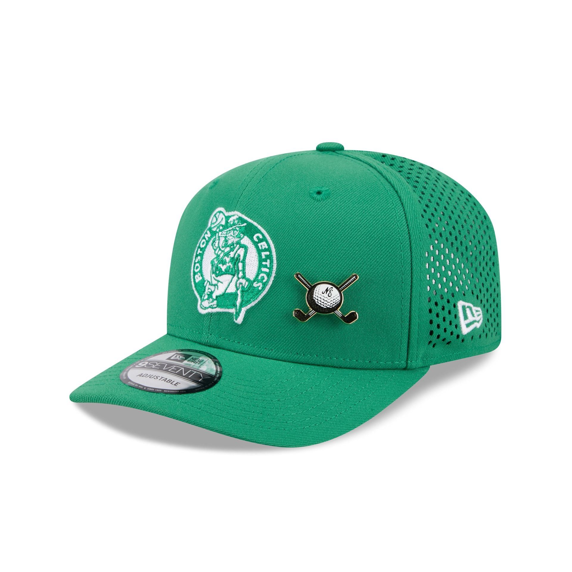 Boston Celtics Tee Time 9SEVENTY Trucker Hat