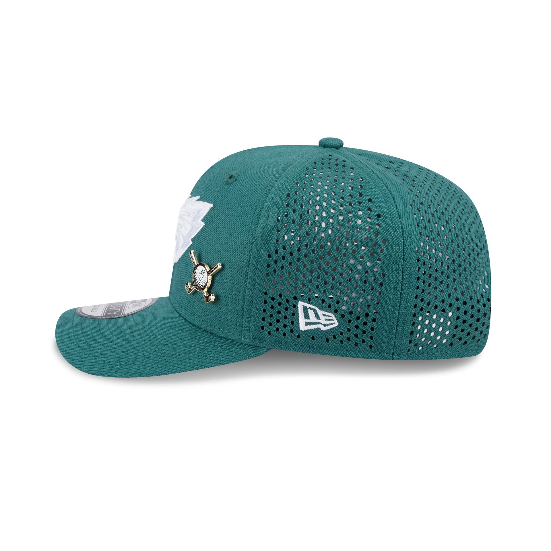 Philadelphia Eagles Tee Time 9SEVENTY Trucker Hat - Image 4