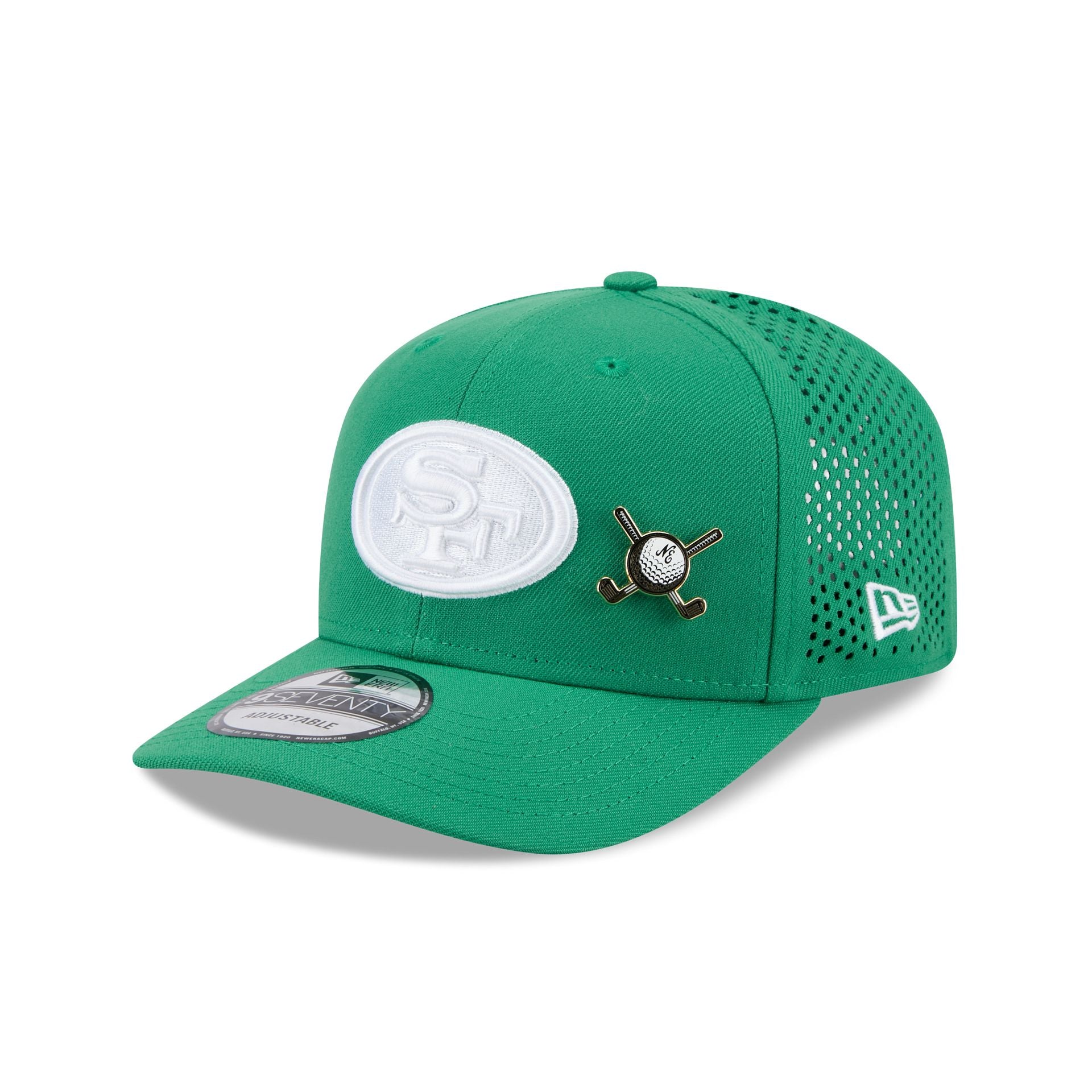 San Francisco 49ers Tee Time 9SEVENTY Trucker Hat