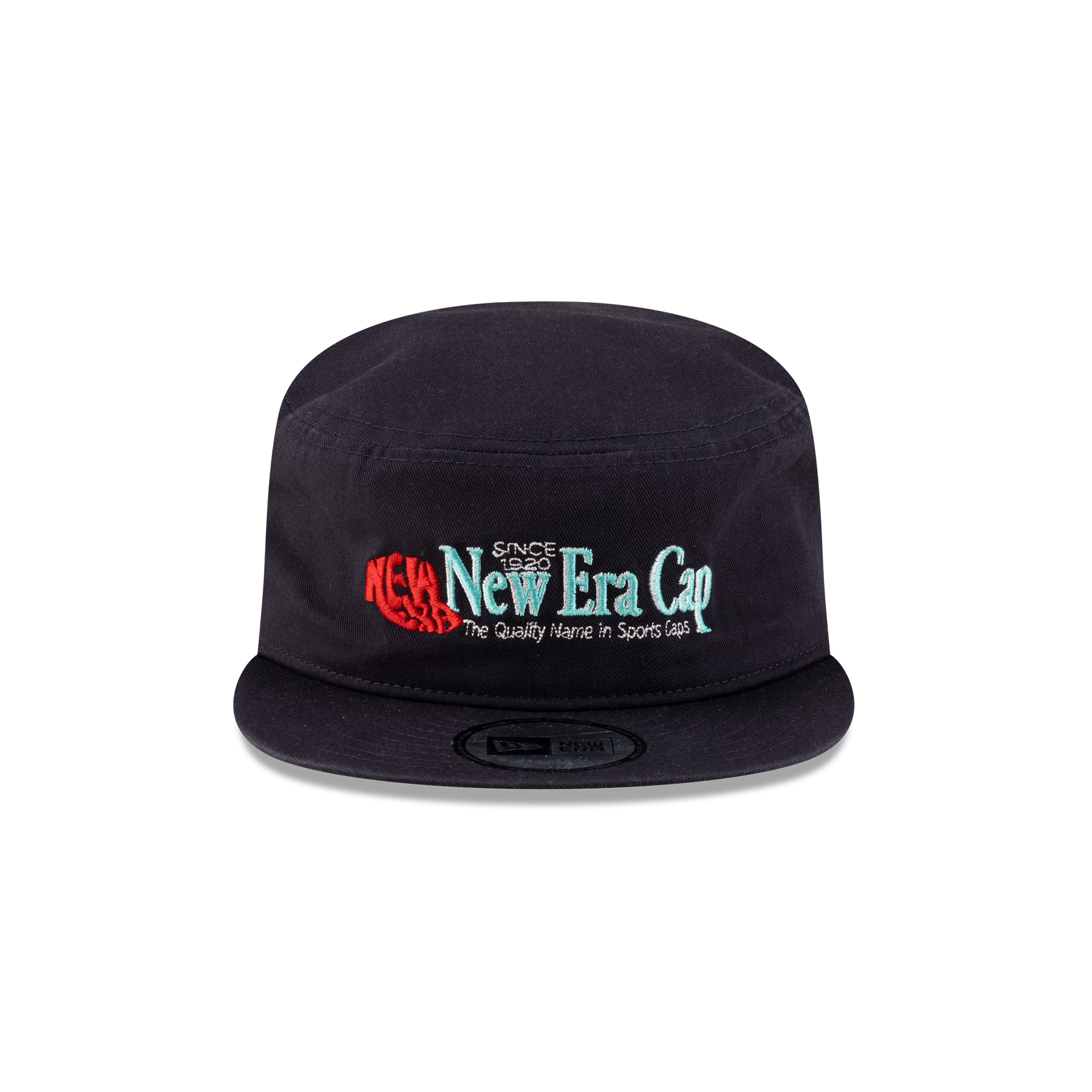 New Era Branded Navy Painter Elastic Back Hat - Image 2