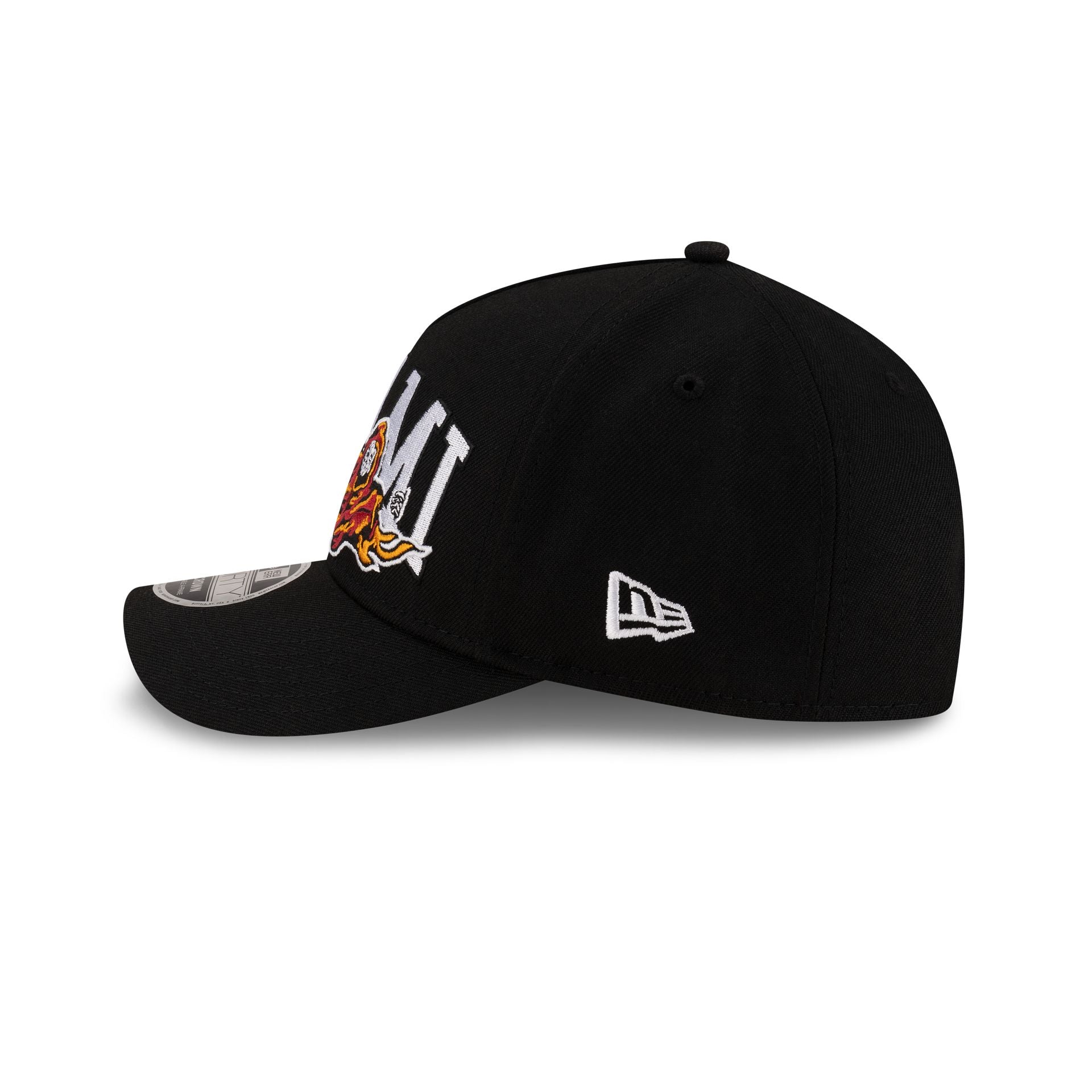 Warren Lotas x Miami Heat 2025 All-Star Game 9FORTY M-Crown A-Frame Snapback Hat - Image 5