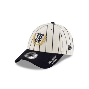 TRUE. Navy Pinstripe 9FORTY Adjustable Hat