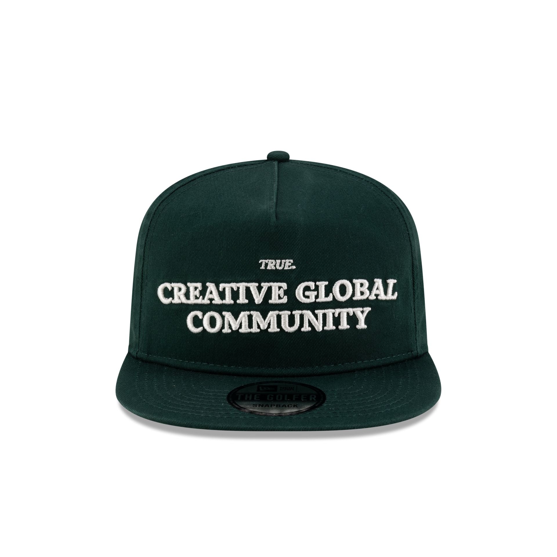 TRUE. Dark Green Golfer Hat - Image 2