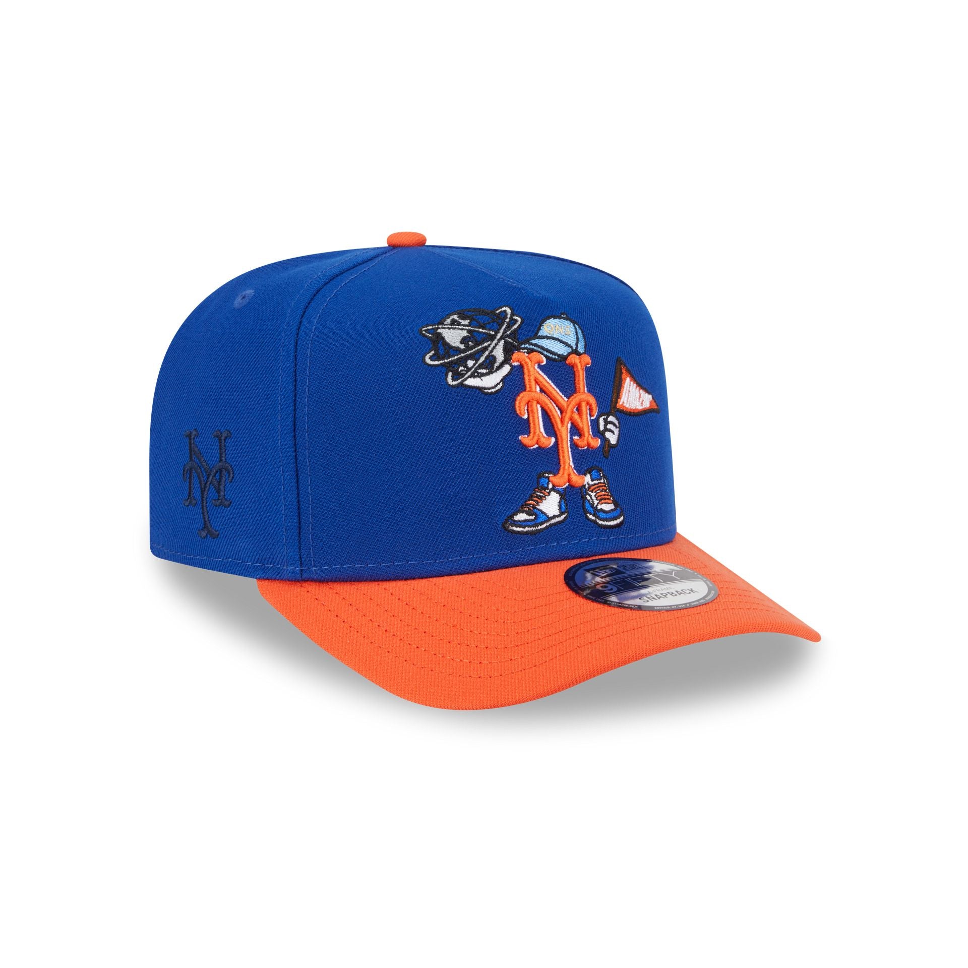 New York Mets Cartoon 9FIFTY A-Frame Snapback Hat