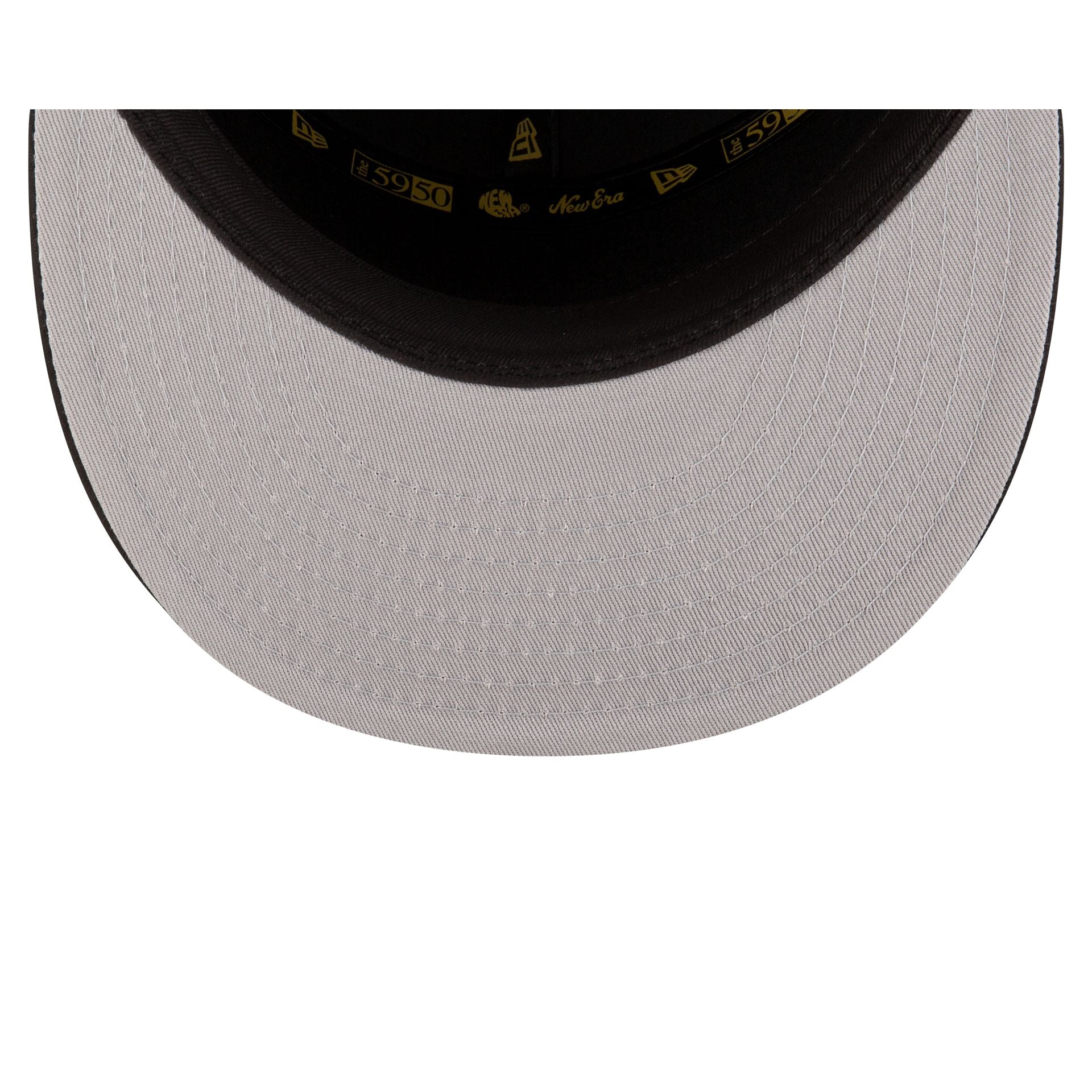 New Era Cap Black Split Panel 59FIFTY Fitted Hat - Image 7