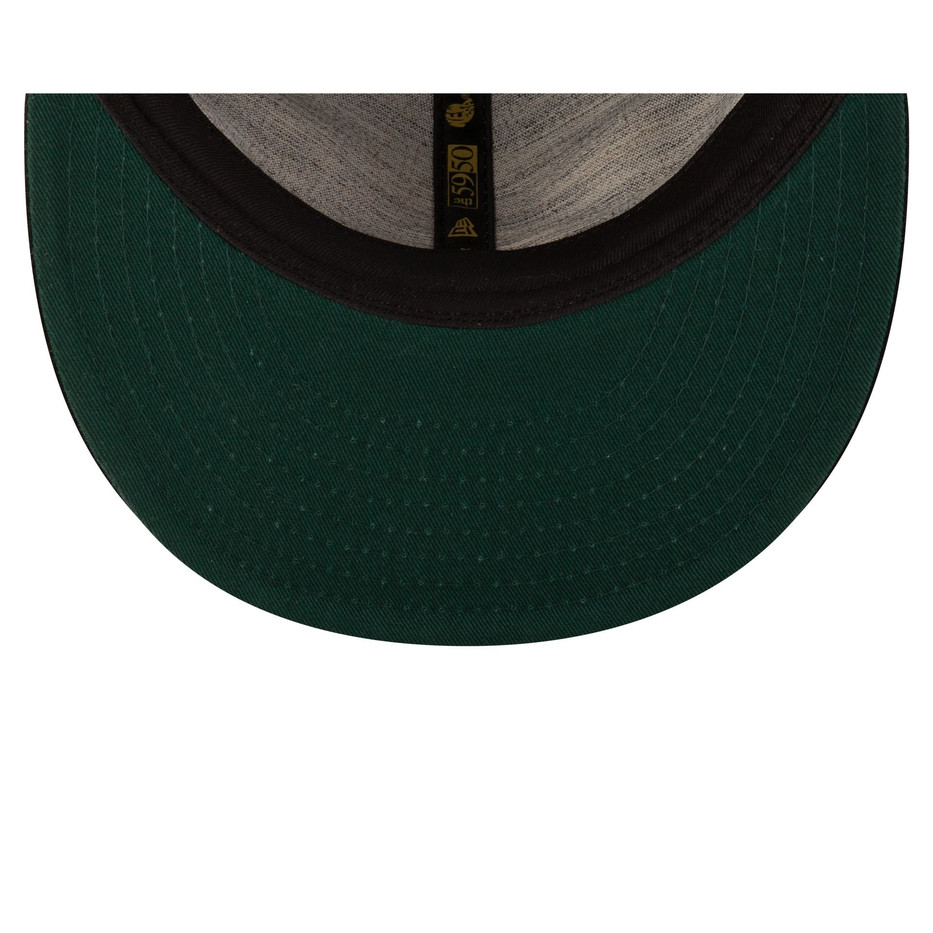 New Era Cap Heather Gray Retro Crown 59FIFTY Fitted Hat - Image 7