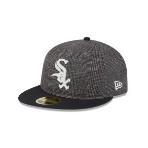 Chicago White Sox Plaid Retro Crown 59FIFTY Fitted Hat
