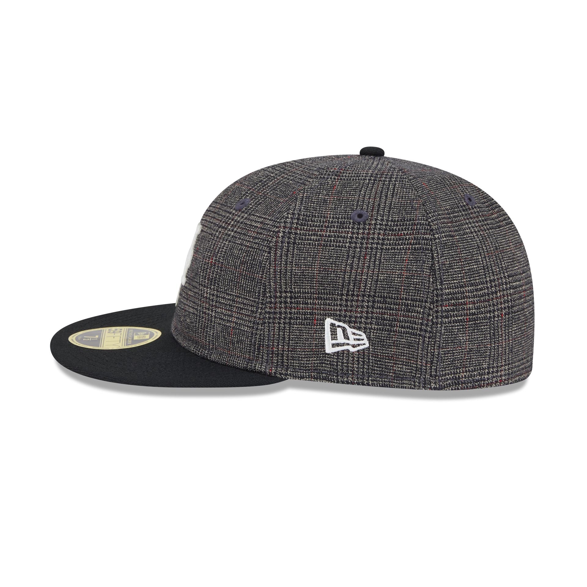 New York Mets Plaid Retro Crown 59FIFTY Fitted Hat - Image 4