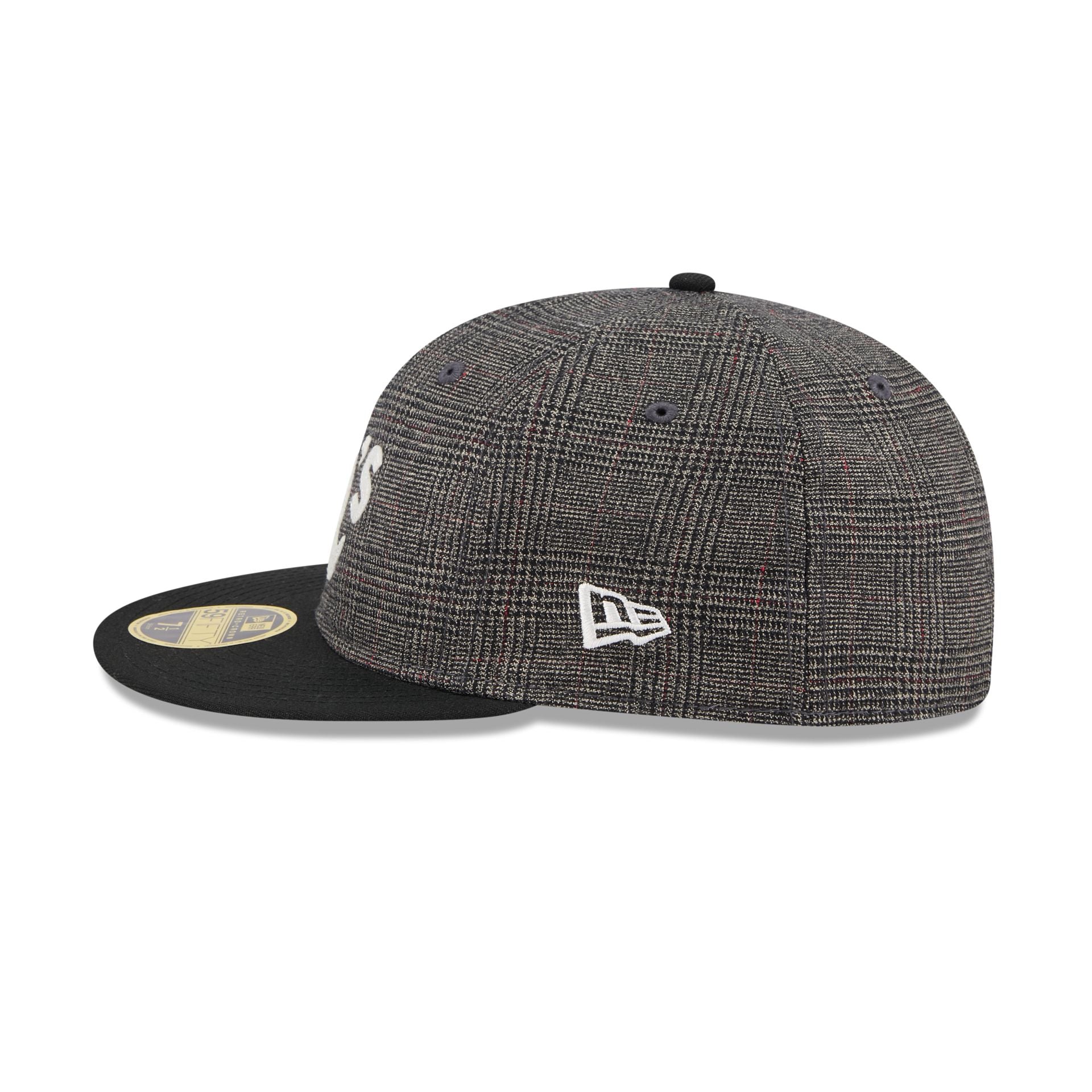 Athletics Plaid Retro Crown 59FIFTY Fitted Hat - Image 4