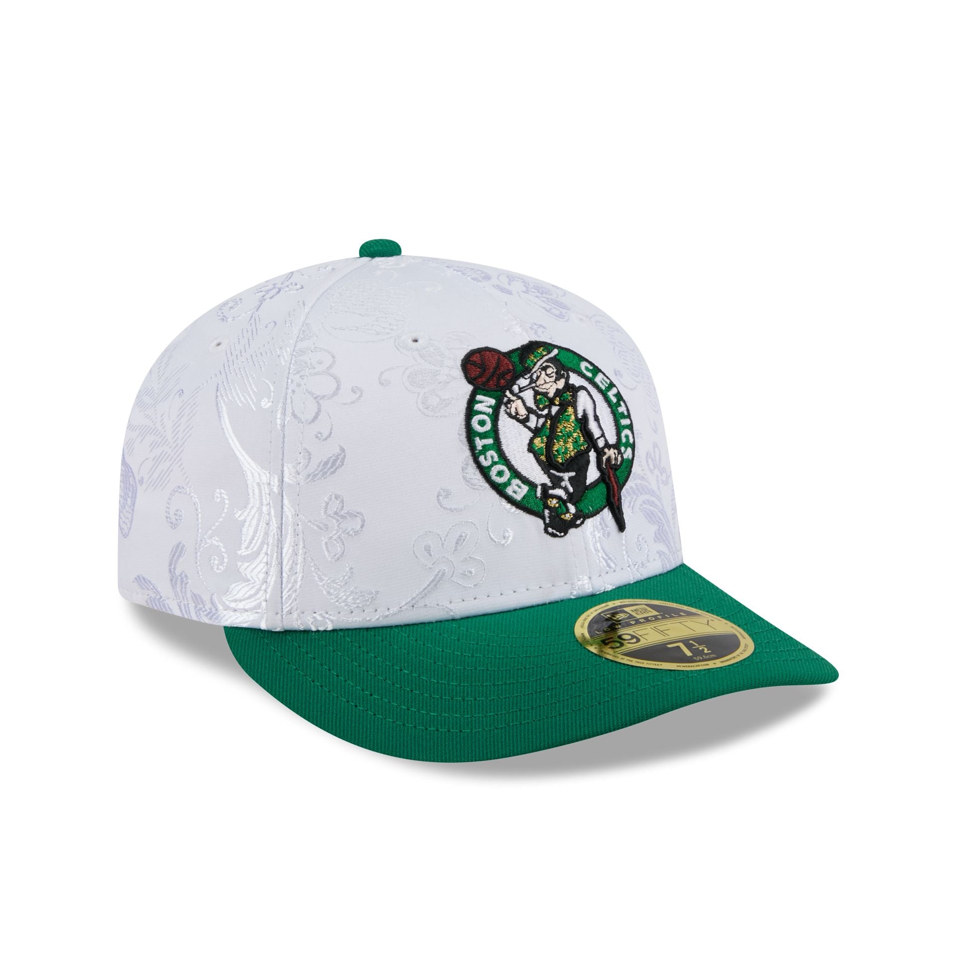 Boston Celtics Floral Shine Low Profile 59FIFTY Fitted Hat - Image 3