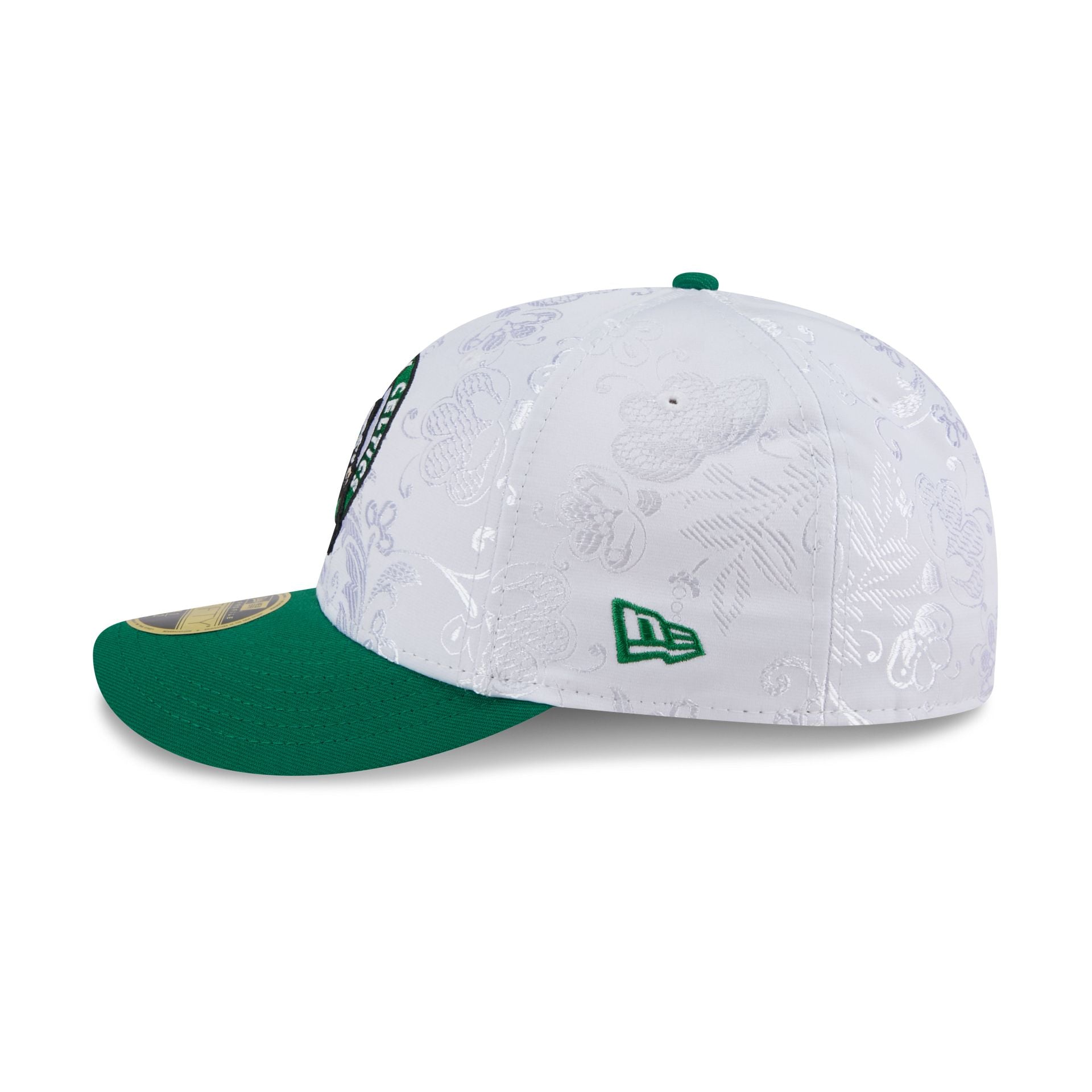 Boston Celtics Floral Shine Low Profile 59FIFTY Fitted Hat - Image 4