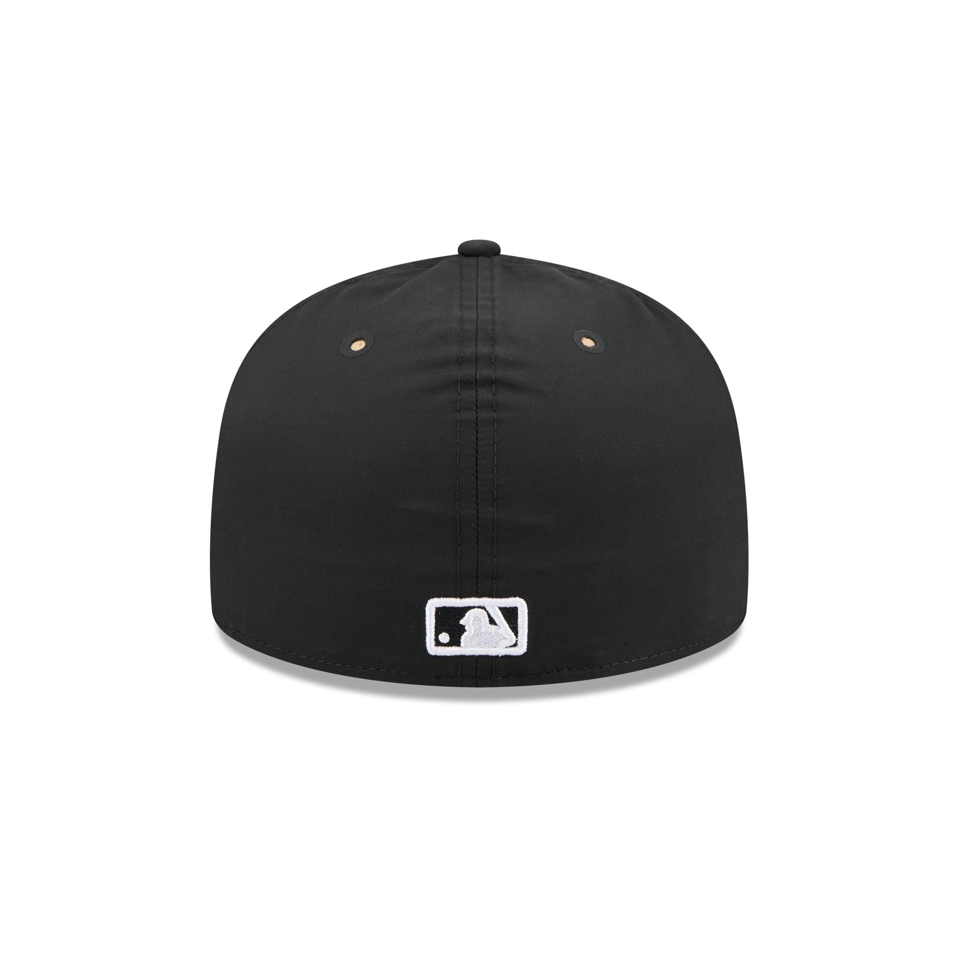 Los Angeles Dodgers Black Poly Rope Split Panel 59FIFTY Fitted Hat - Image 6