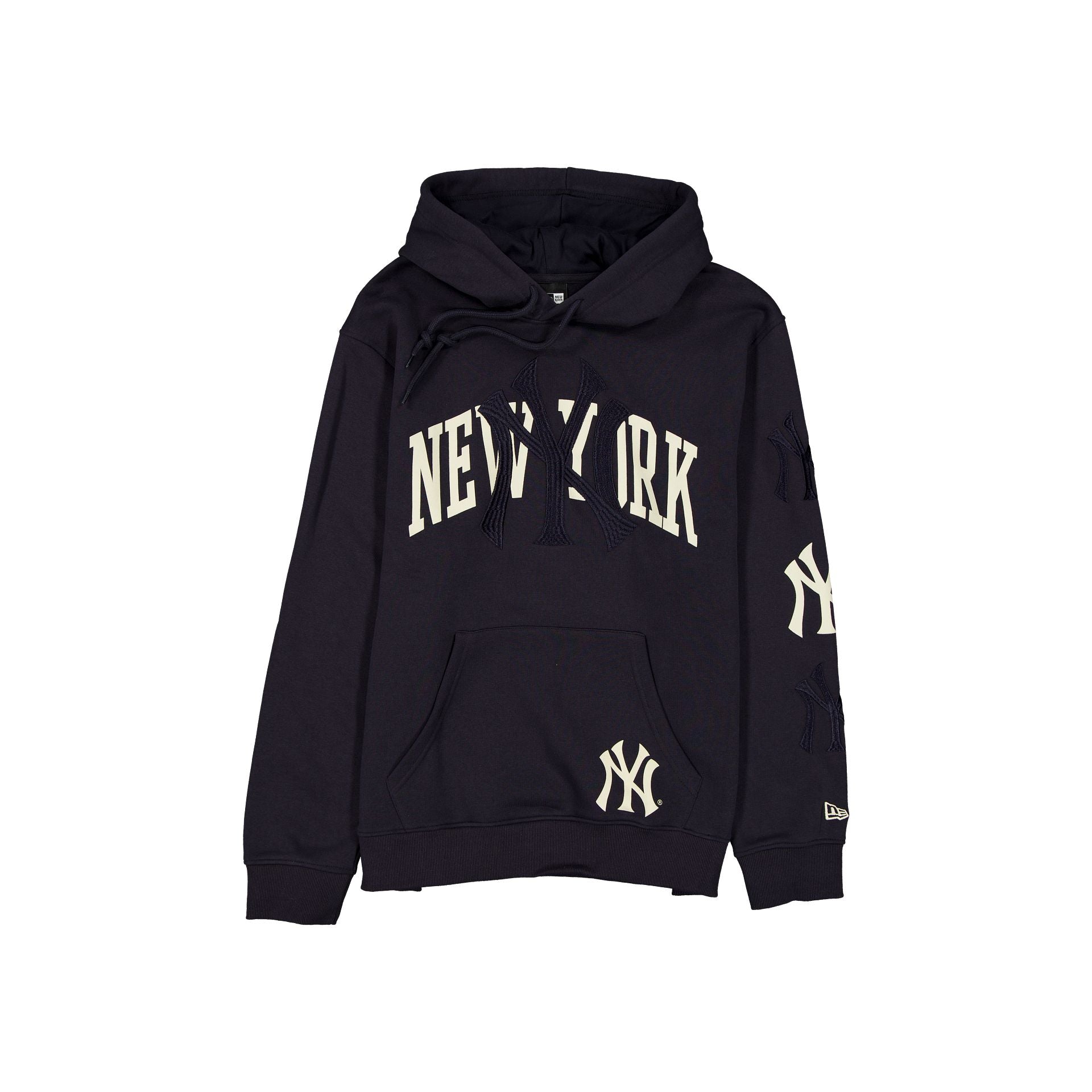 New York Yankees Overlay Navy Hoodie