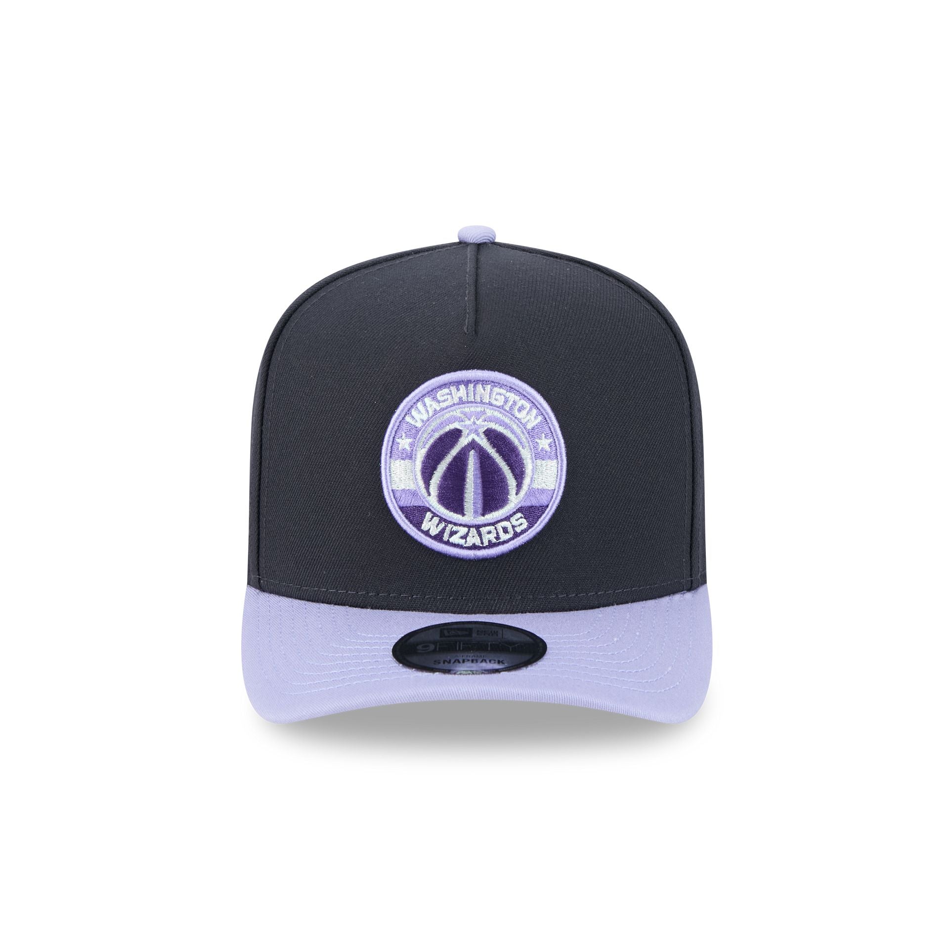 Washington Wizards Navy Lavender 9FIFTY A-Frame Snapback Hat - Image 2