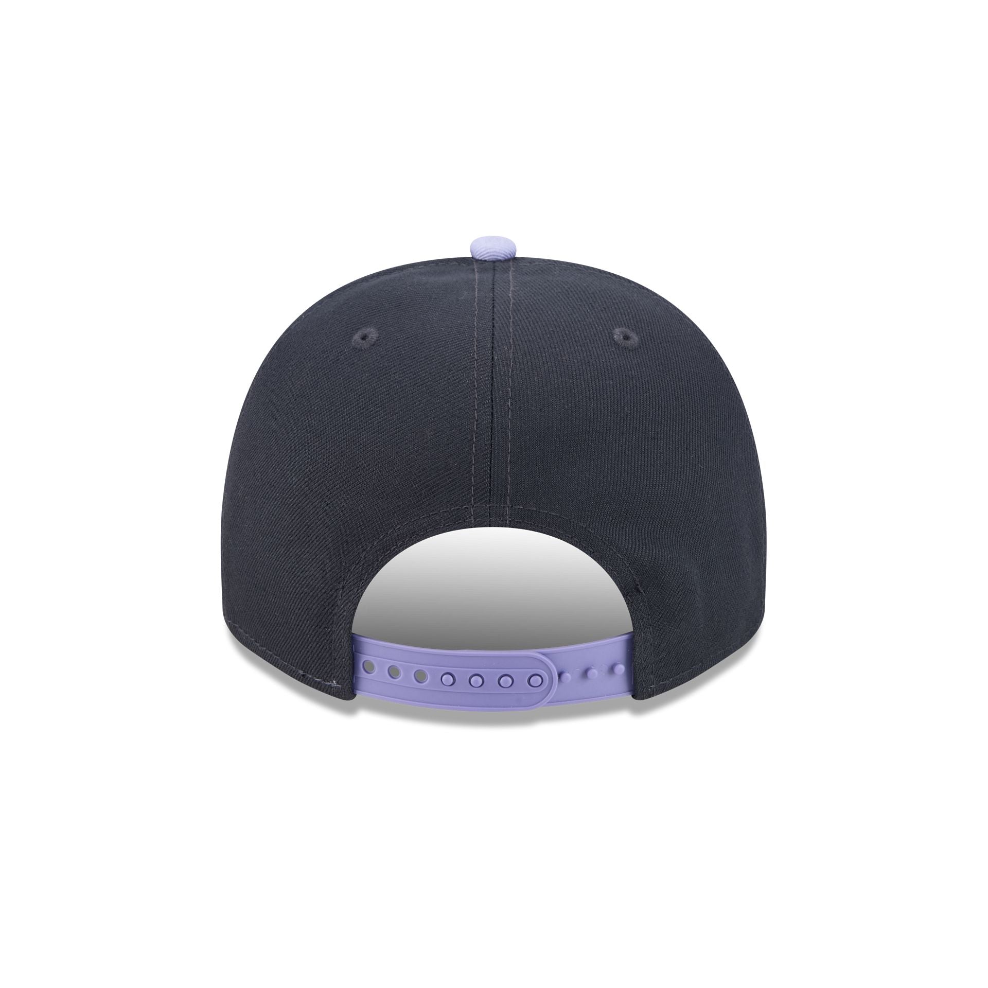 Utah Jazz Navy Lavender 9FIFTY A-Frame Snapback Hat - Image 6