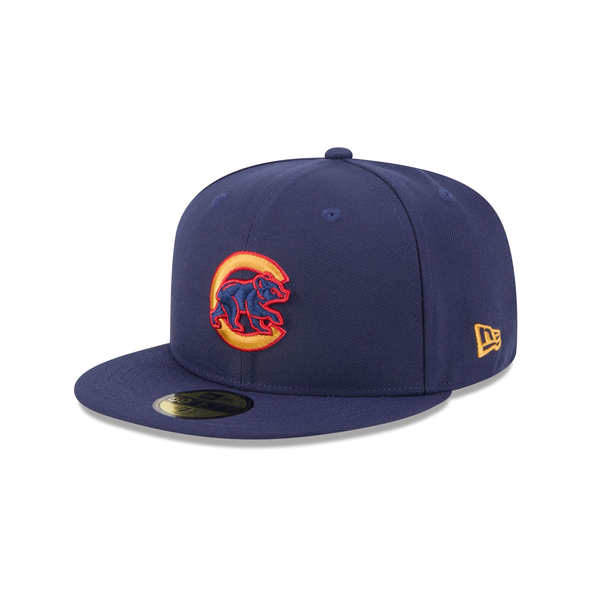 Chicago Cubs Blue Tartan 59FIFTY Fitted Hat - Image 3