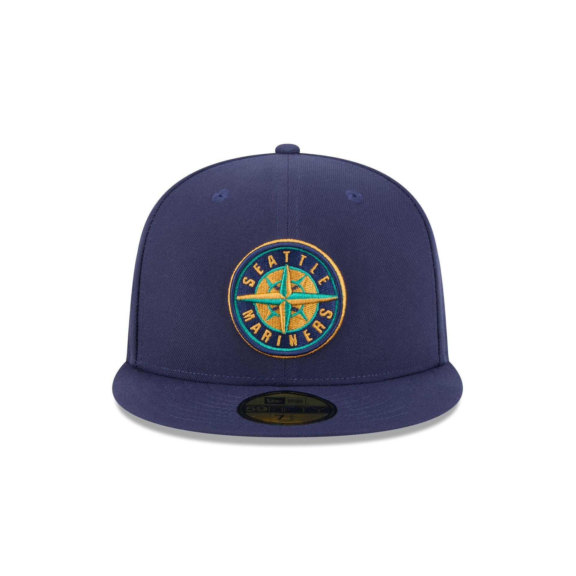 Seattle Mariners Blue Tartan 59FIFTY Fitted Hat - Image 2