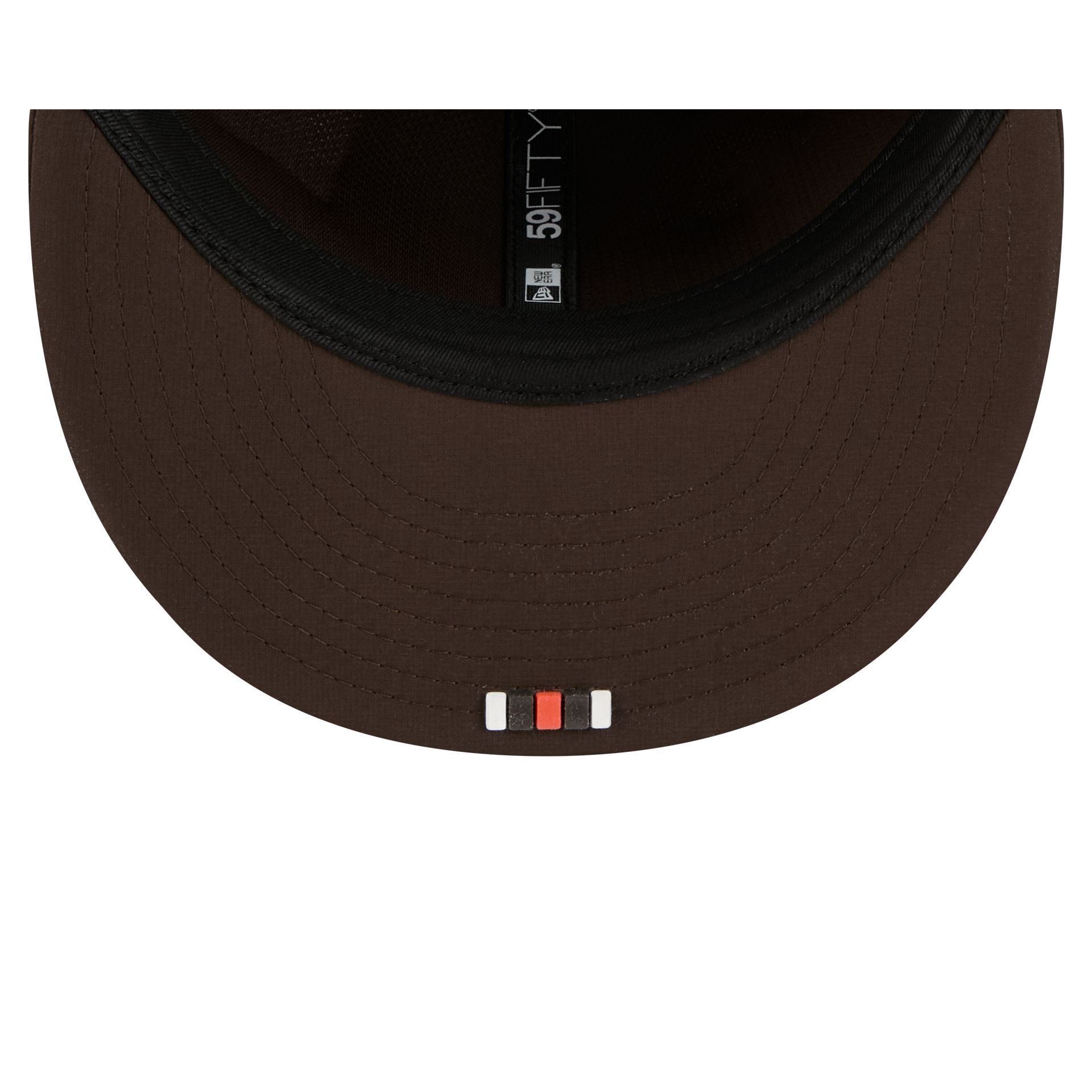 Cleveland Browns 2025 Sideline Hot Weather 59FIFTY Fitted Hat - Image 7