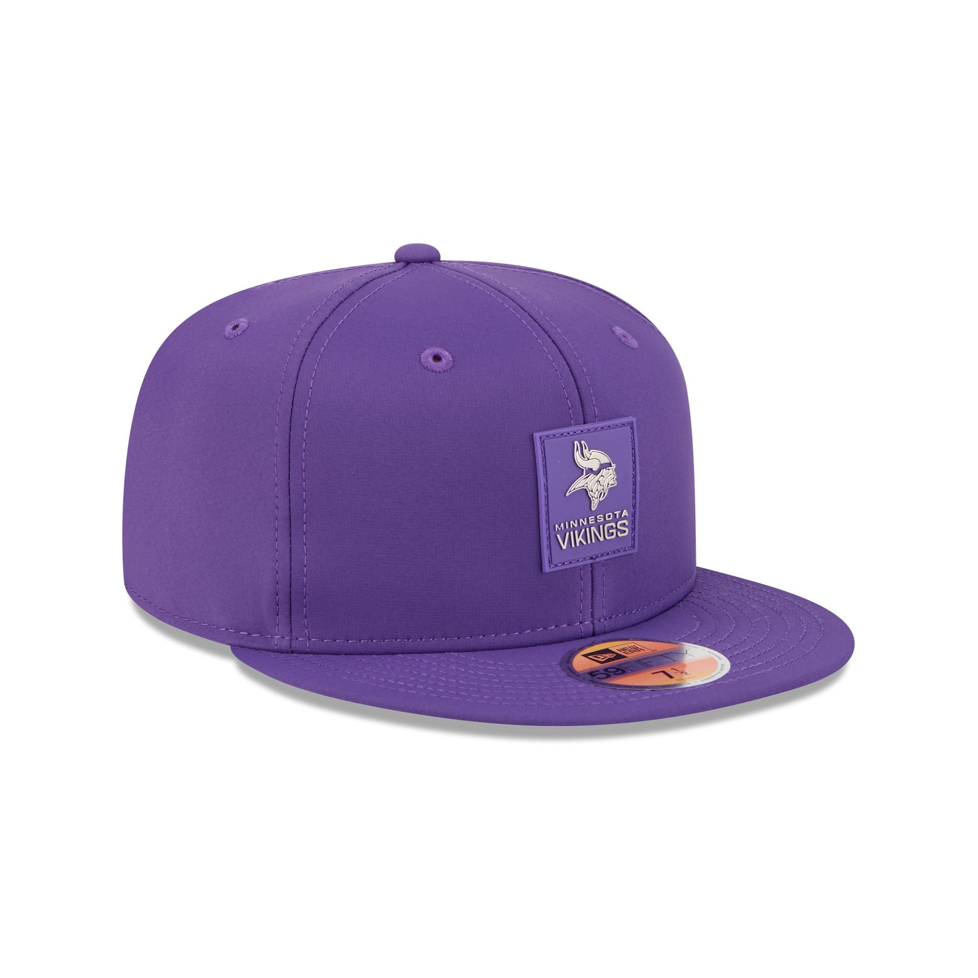 Minnesota Vikings 2025 Sideline Hot Weather 59FIFTY Fitted Hat - Image 3
