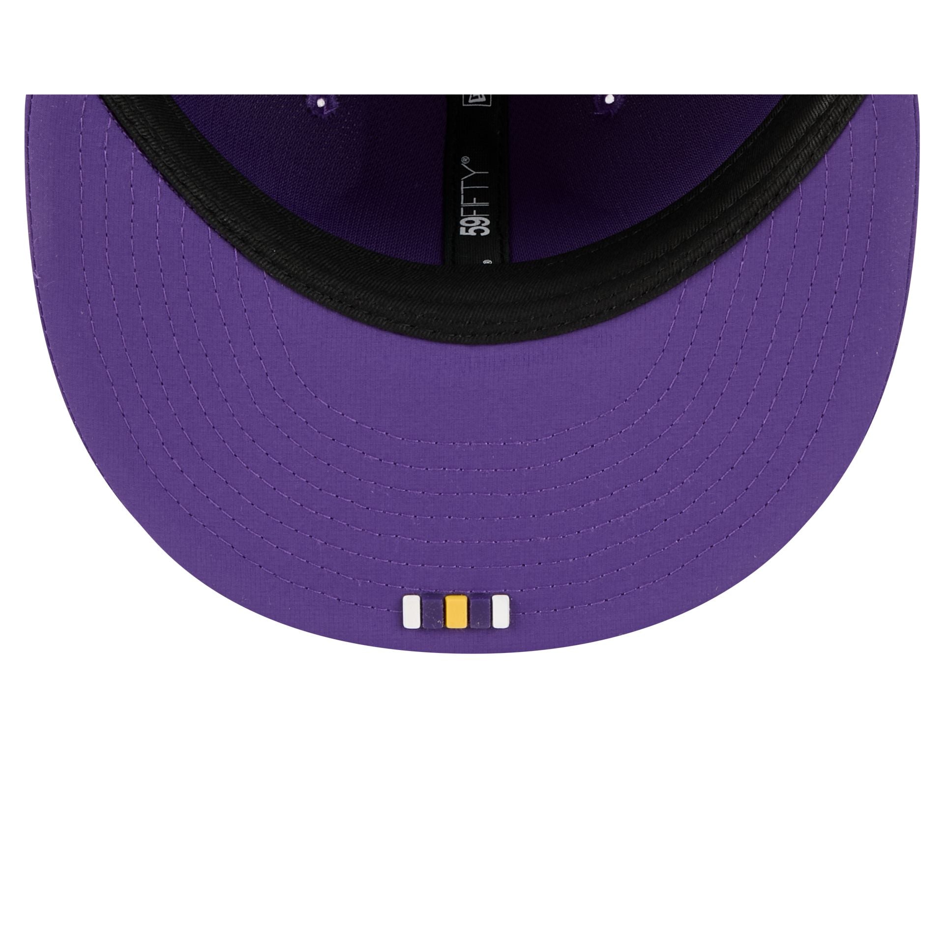 Minnesota Vikings 2025 Sideline Hot Weather 59FIFTY Fitted Hat - Image 7