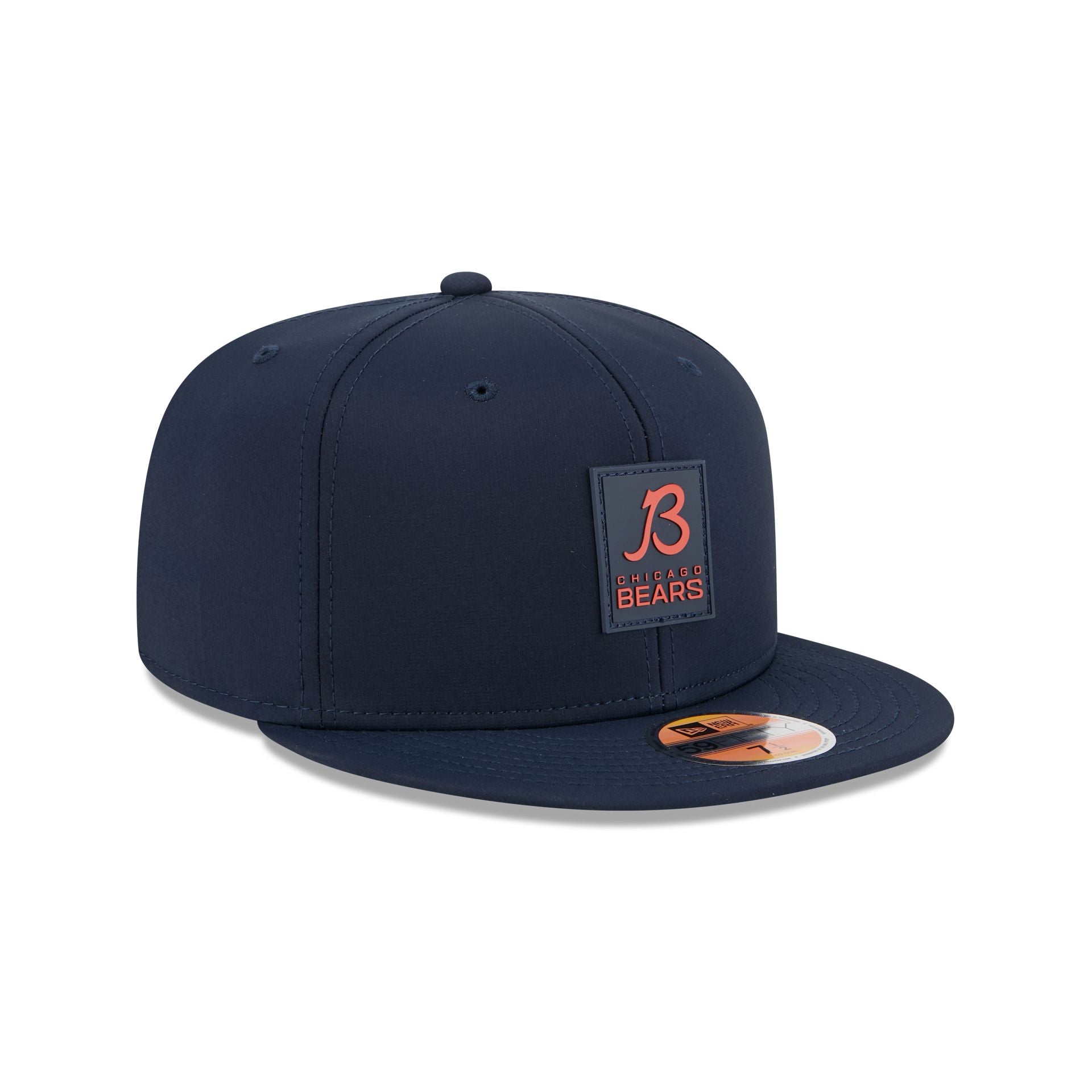 Chicago Bears 2025 Sideline Hot Weather B 59FIFTY Fitted Hat - Image 3