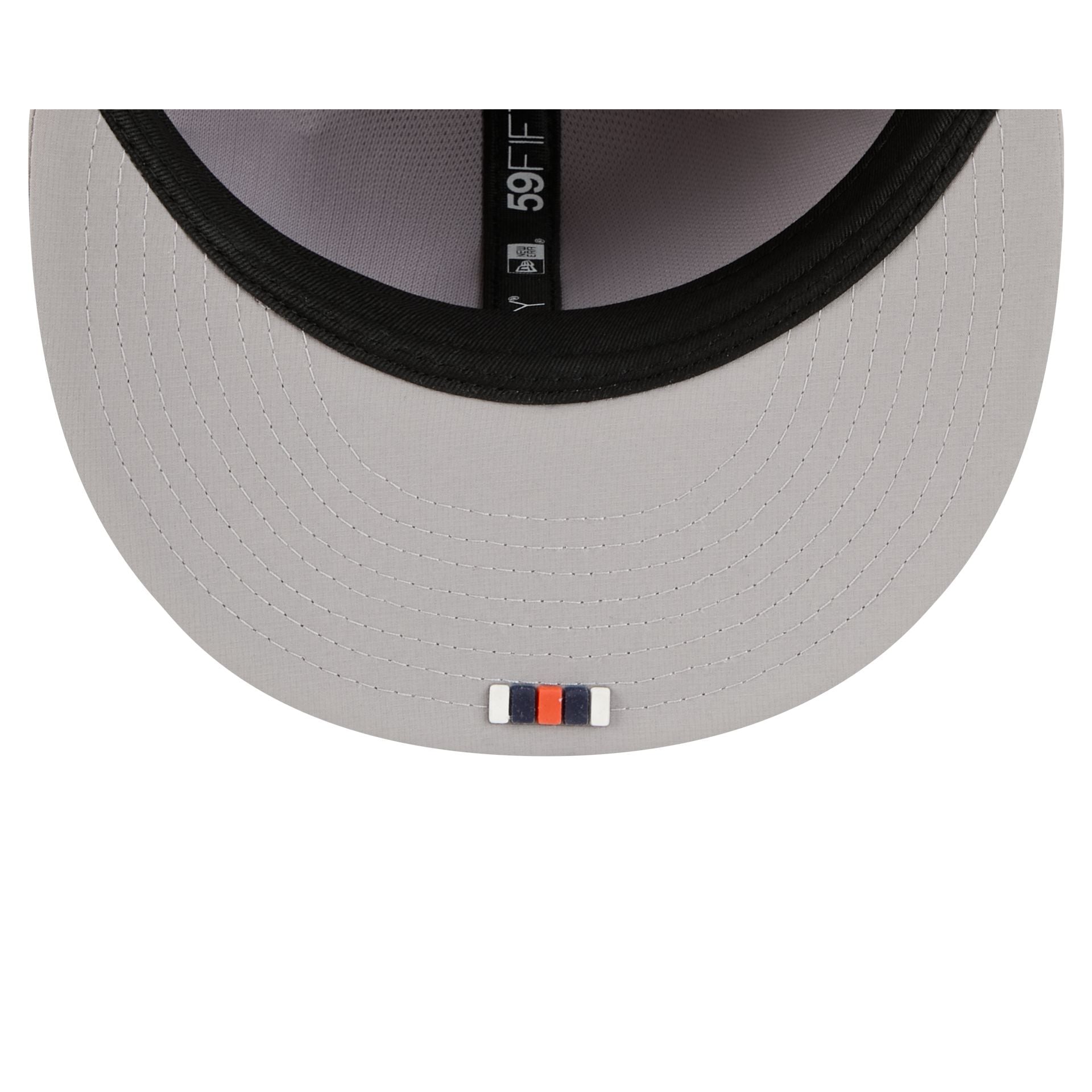 Cincinnati Bengals 2025 Sideline Hot Weather Gray 59FIFTY Fitted Hat - Image 7