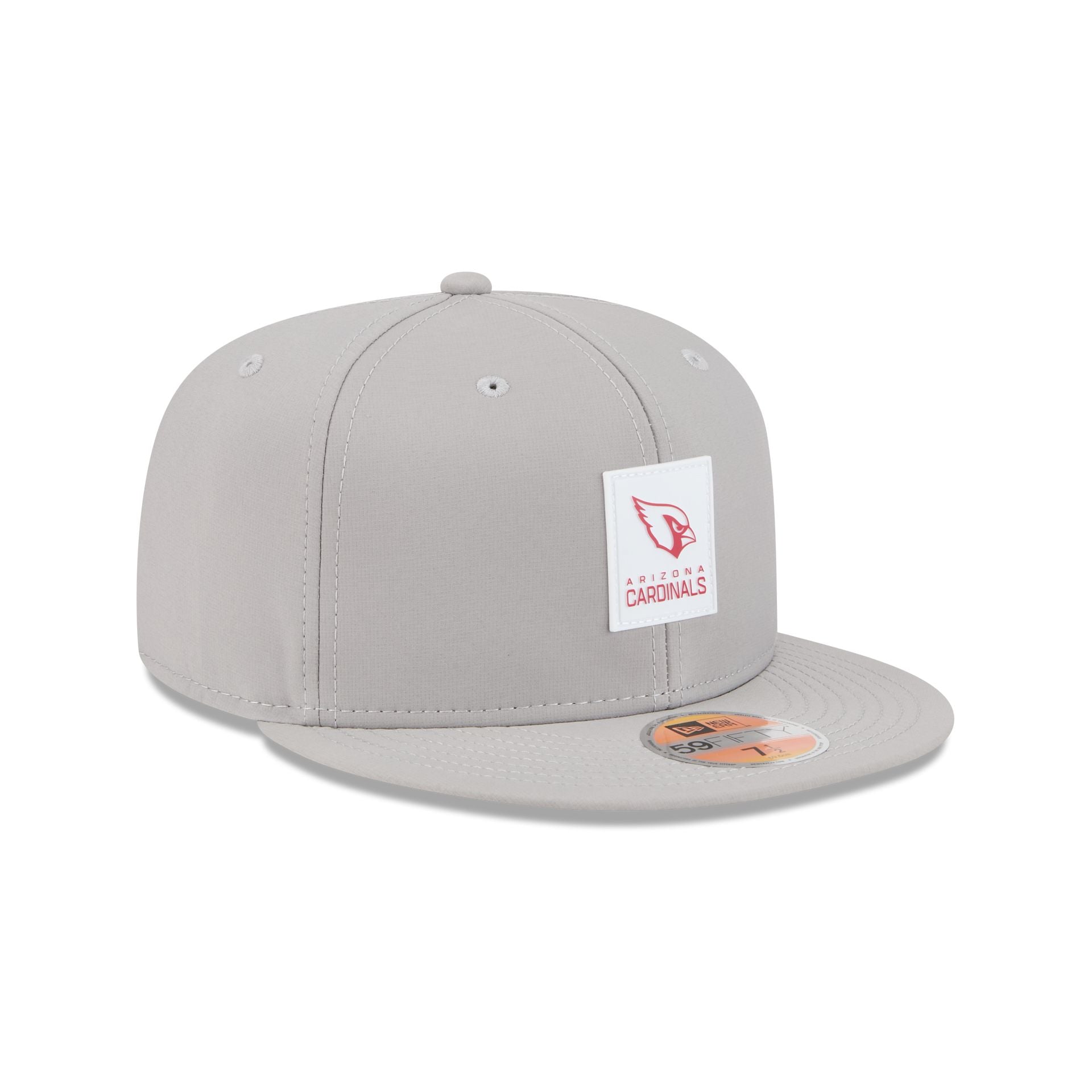 Arizona Cardinals 2025 Sideline Hot Weather Gray 59FIFTY Fitted Hat - Image 3