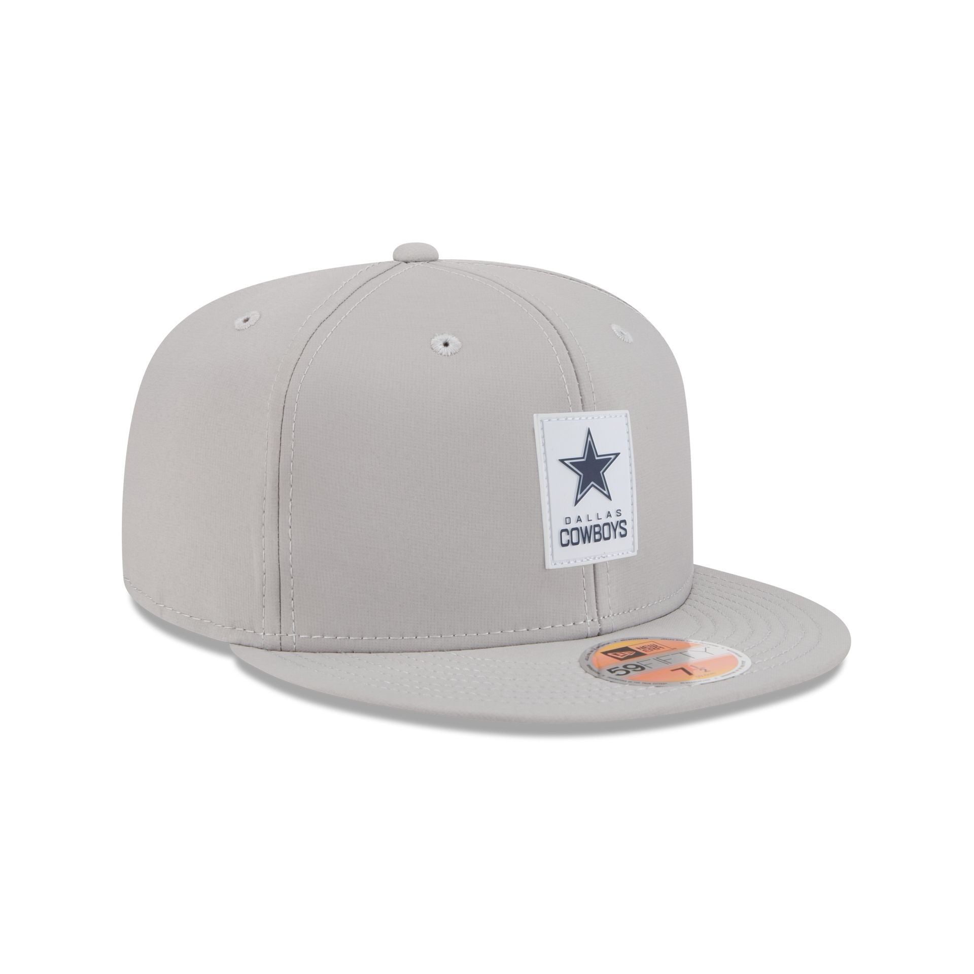 Dallas Cowboys 2025 Sideline Hot Weather Gray 59FIFTY Fitted Hat - Image 3