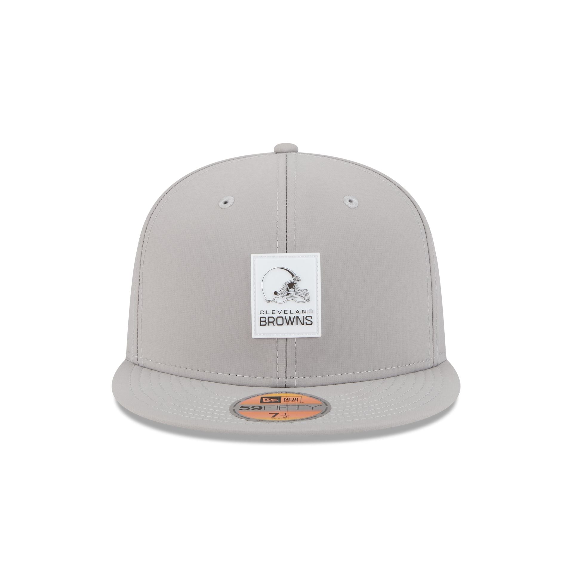 Cleveland Browns 2025 Sideline Hot Weather Gray 59FIFTY Fitted Hat - Image 2