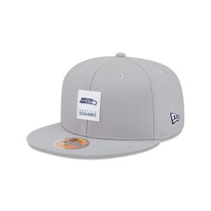 Seattle Seahawks 2025 Sideline Hot Weather Gray 59FIFTY Fitted Hat
