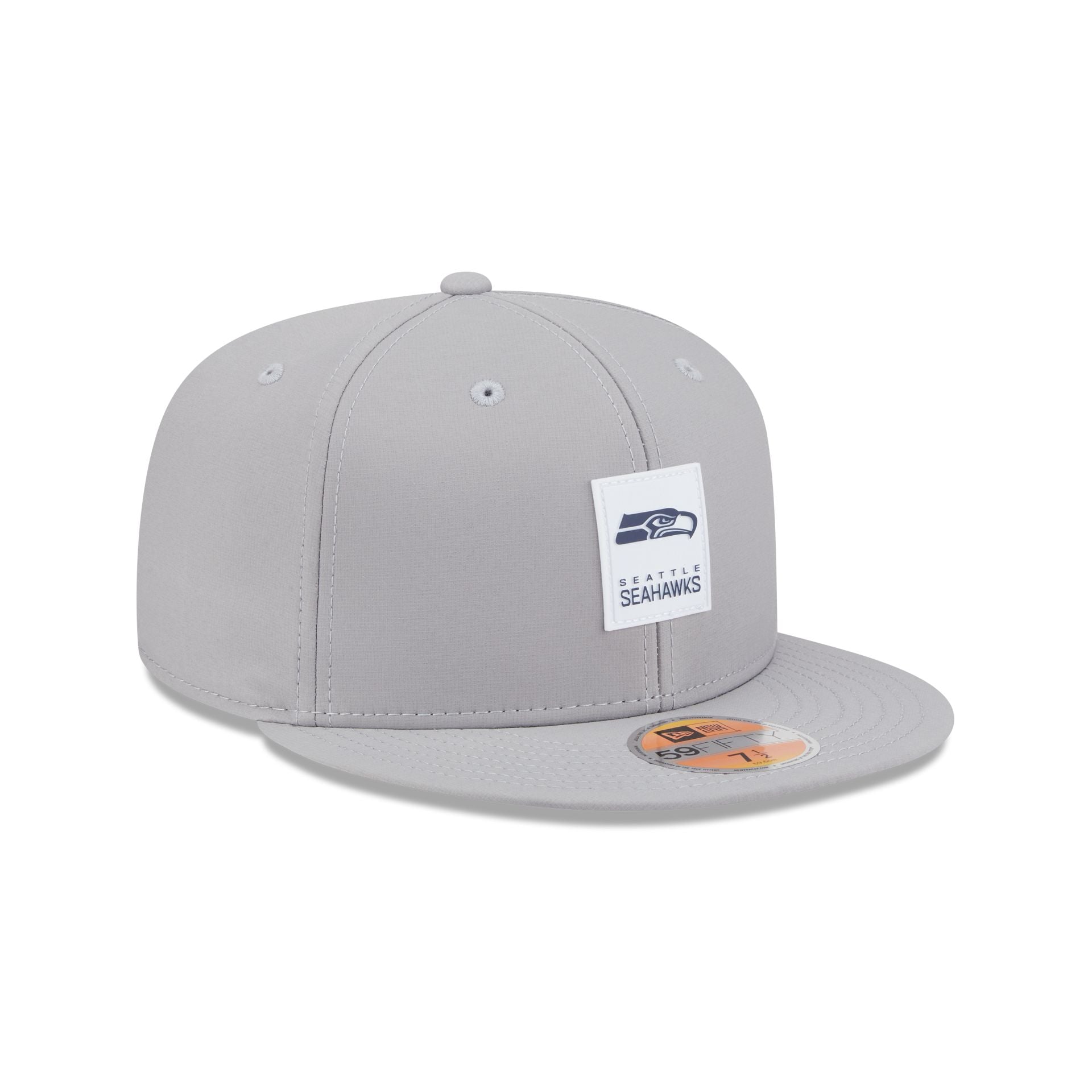 Seattle Seahawks 2025 Sideline Hot Weather Gray 59FIFTY Fitted Hat - Image 3