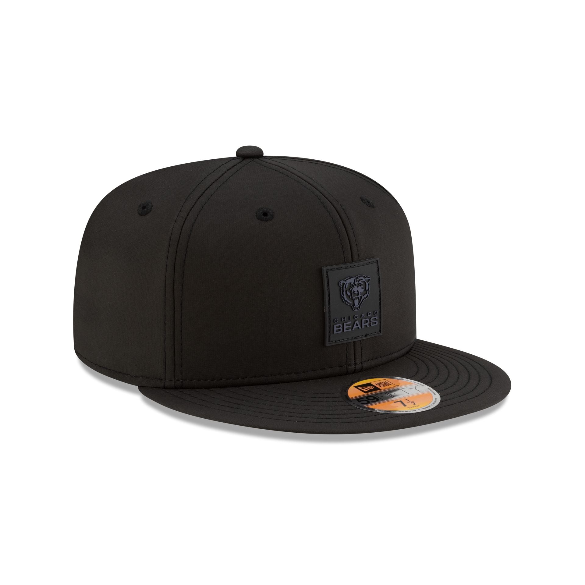 Chicago Bears 2025 Sideline Hot Weather Black 59FIFTY Fitted Hat - Image 3