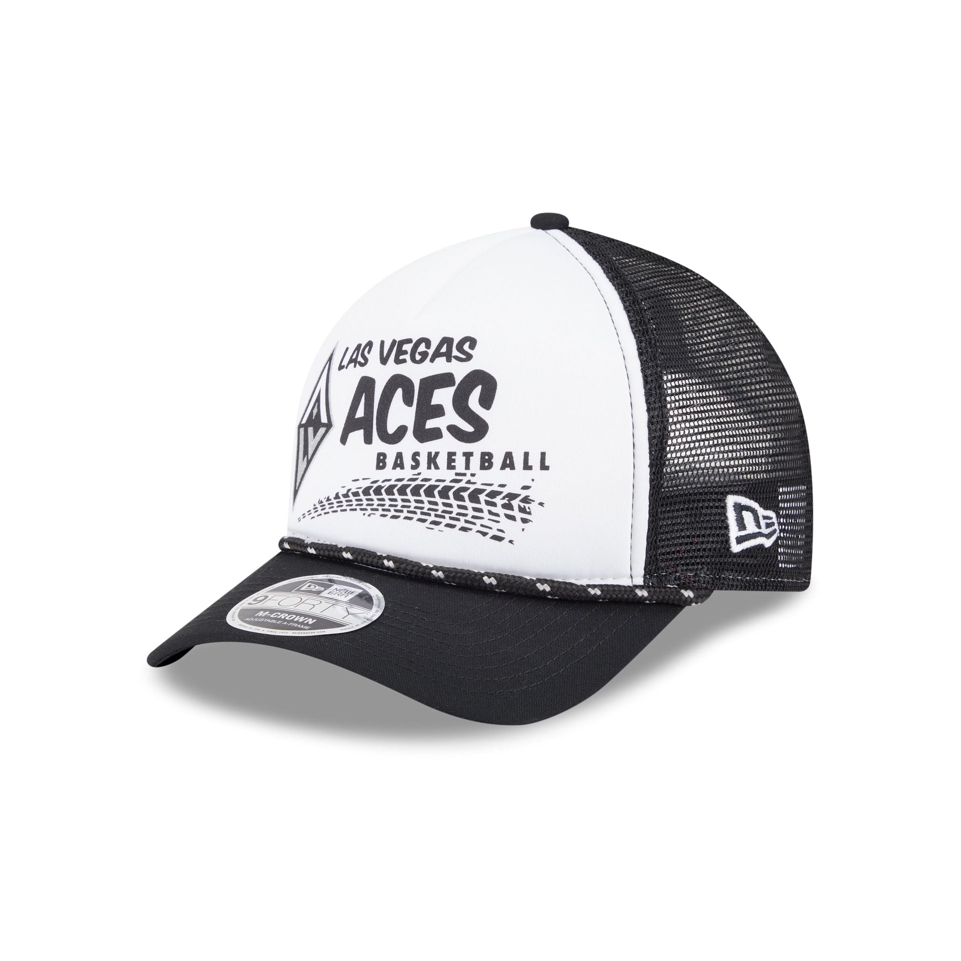 Las Vegas Aces 2025 All-Star Game 9FORTY M-Crown A-Frame Trucker Hat