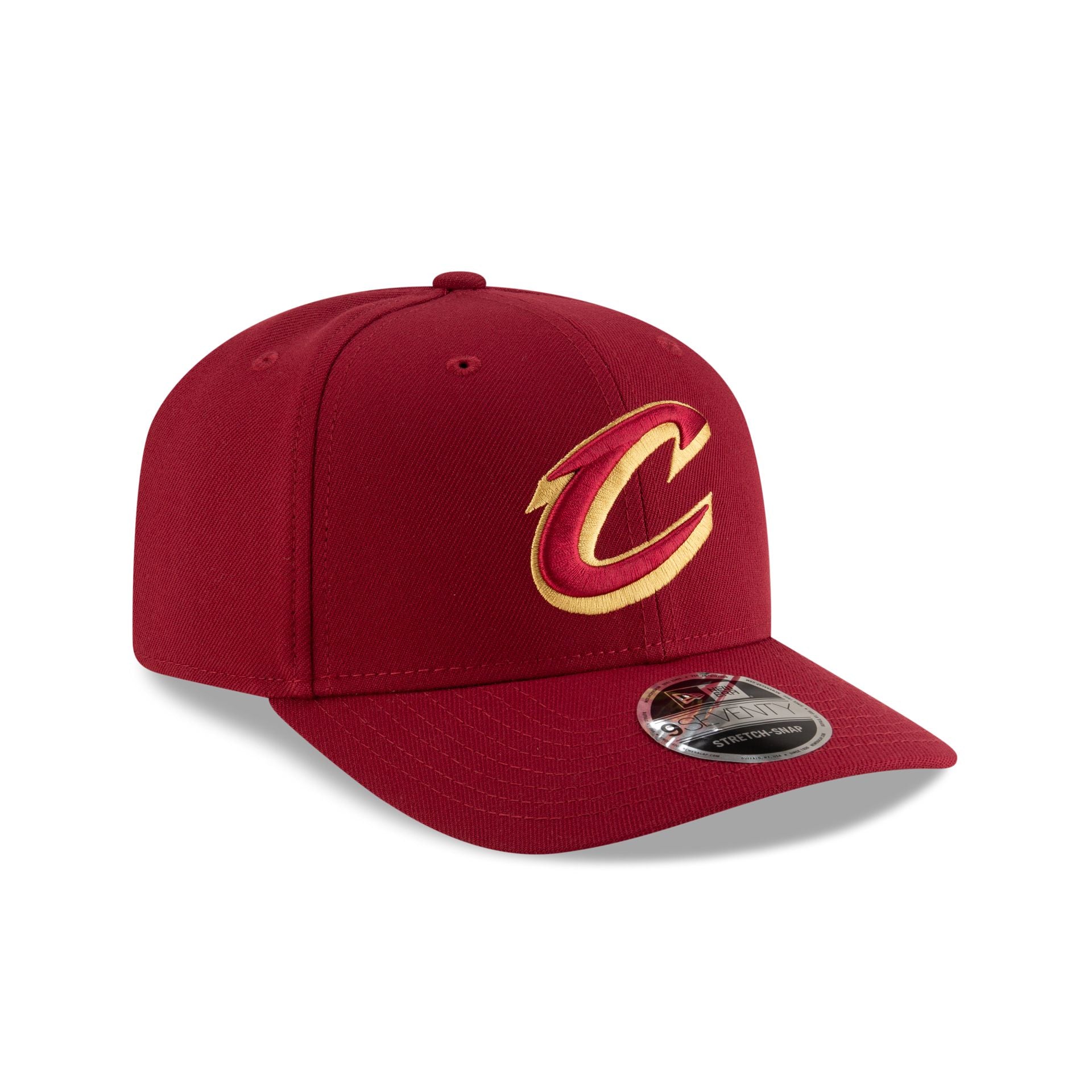 Cleveland Cavaliers Team 9SEVENTY Stretch-Snap Hat - Image 3