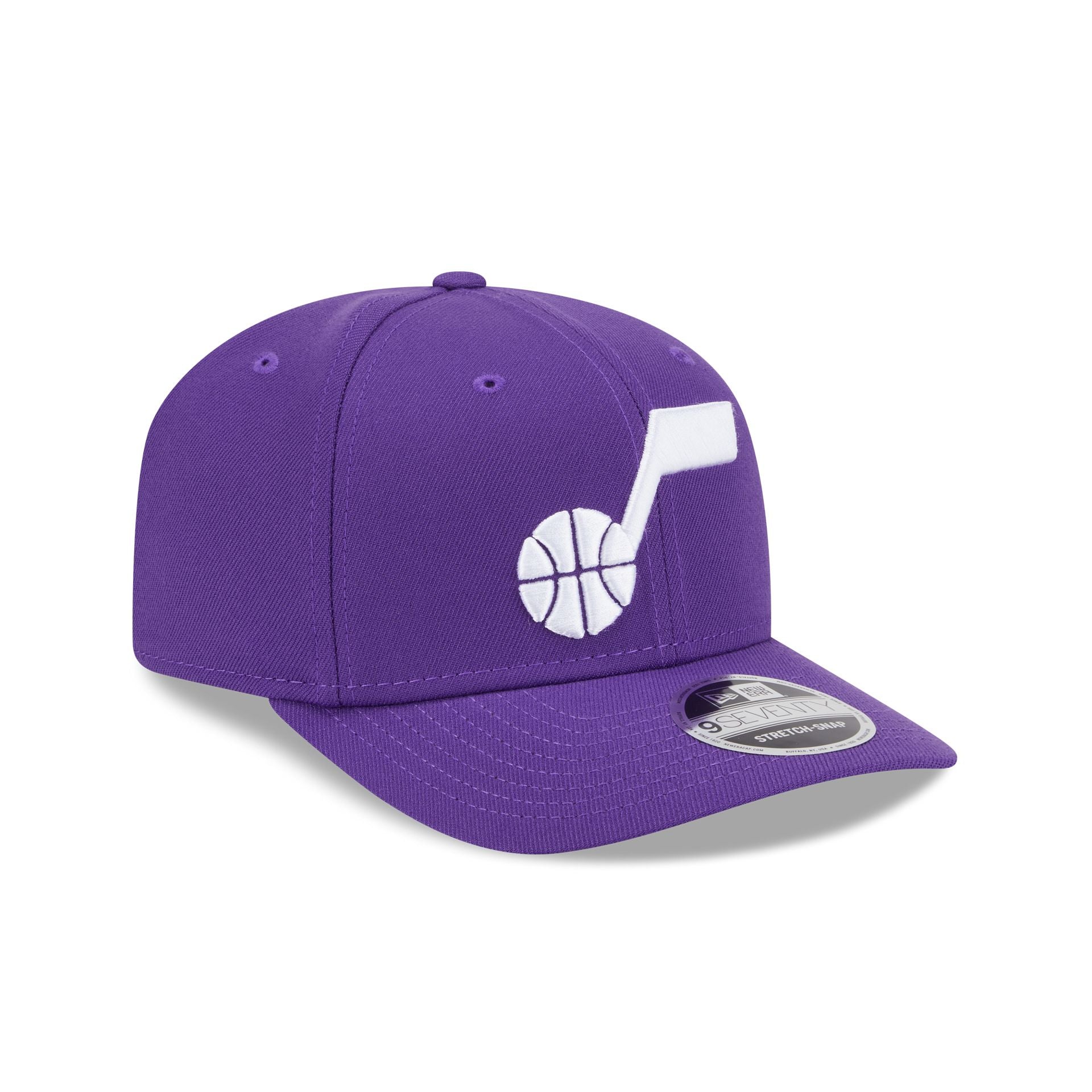 Utah Jazz Team 9SEVENTY Stretch-Snap Hat - Image 3