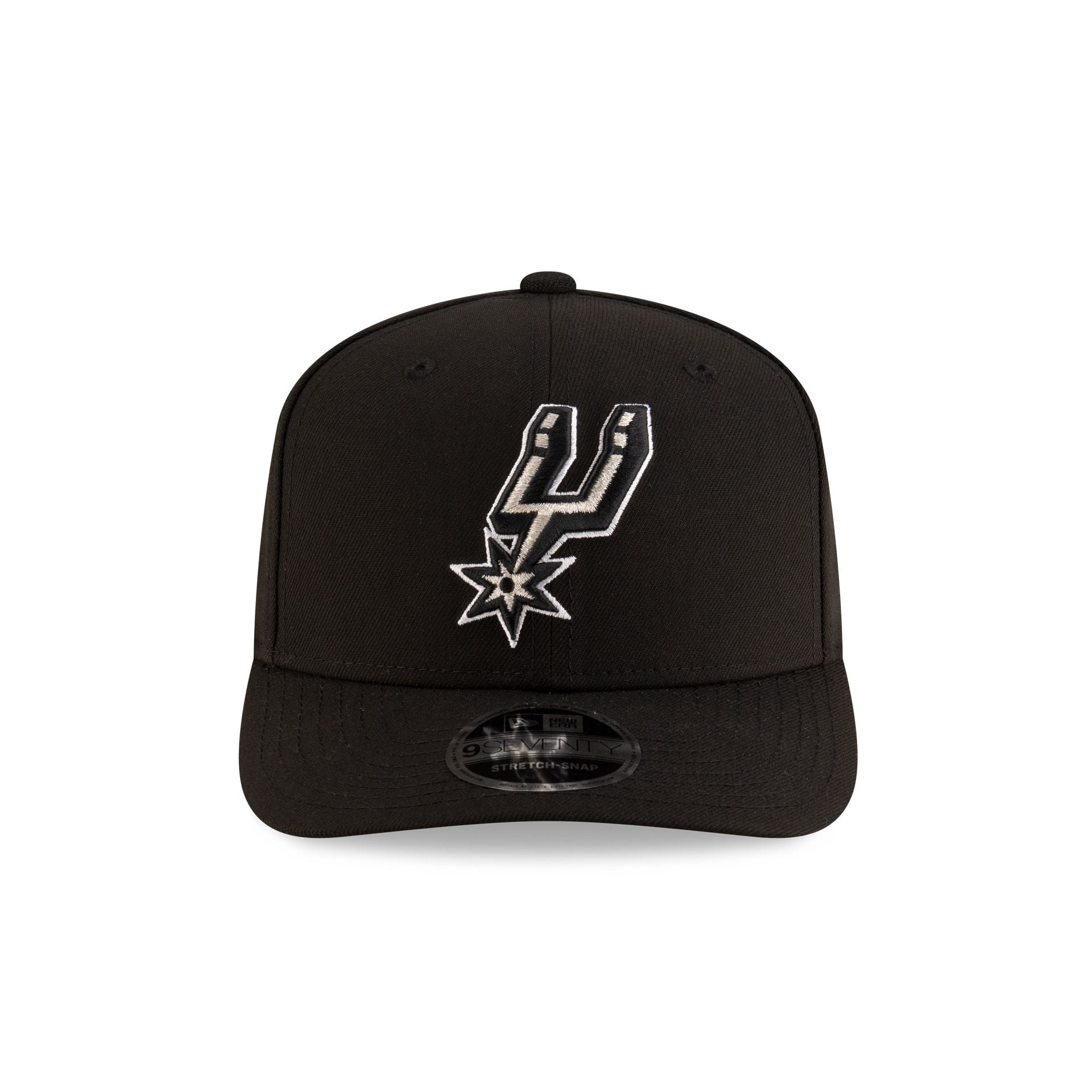 San Antonio Spurs Team 9SEVENTY Stretch-Snap Hat - Image 2