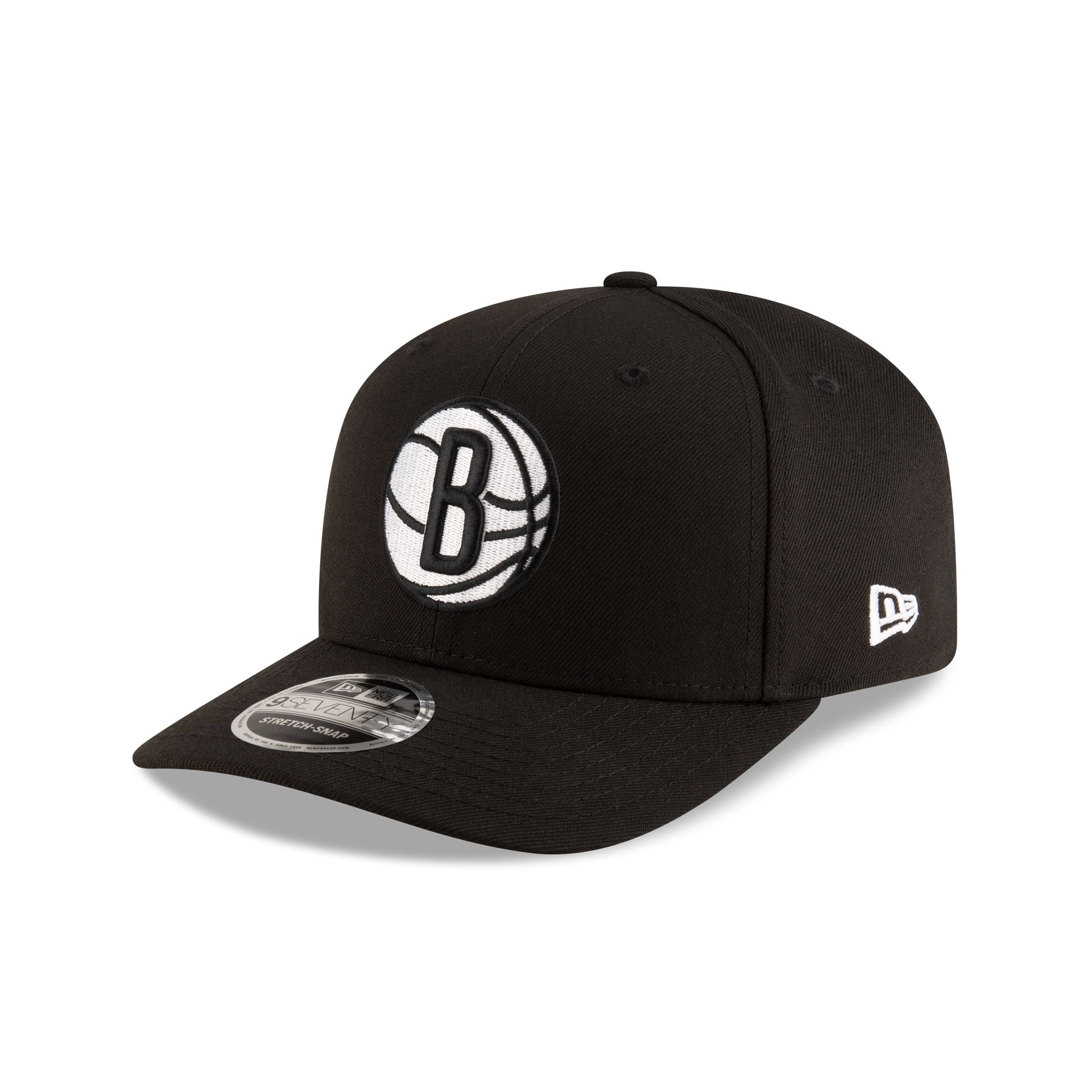 Brooklyn Nets Team 9SEVENTY Stretch-Snap Hat