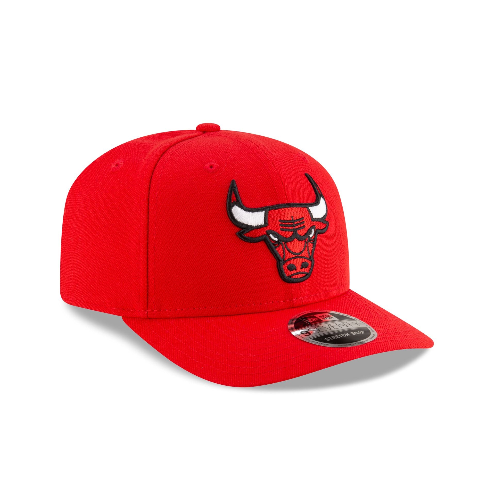 Chicago Bulls Team Red 9SEVENTY Stretch-Snap Hat - Image 3