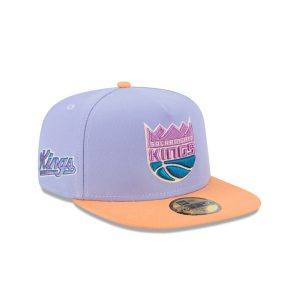 Sacramento Kings Lavender 59FIFTY A-Frame Fitted Hat