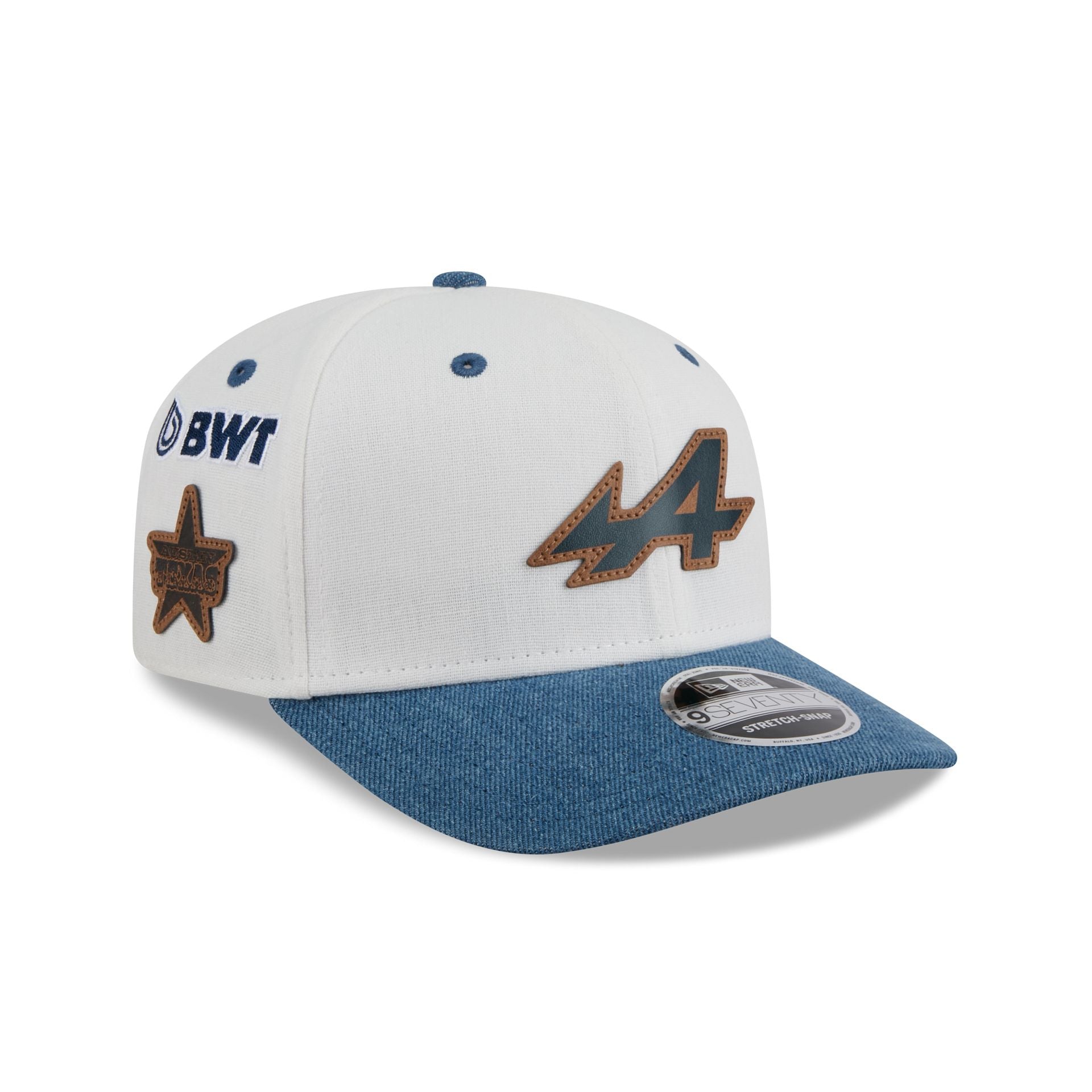 BWT Alpine F1 Team 2025 Austin Race Special 9SEVENTY Stretch-Snap Hat