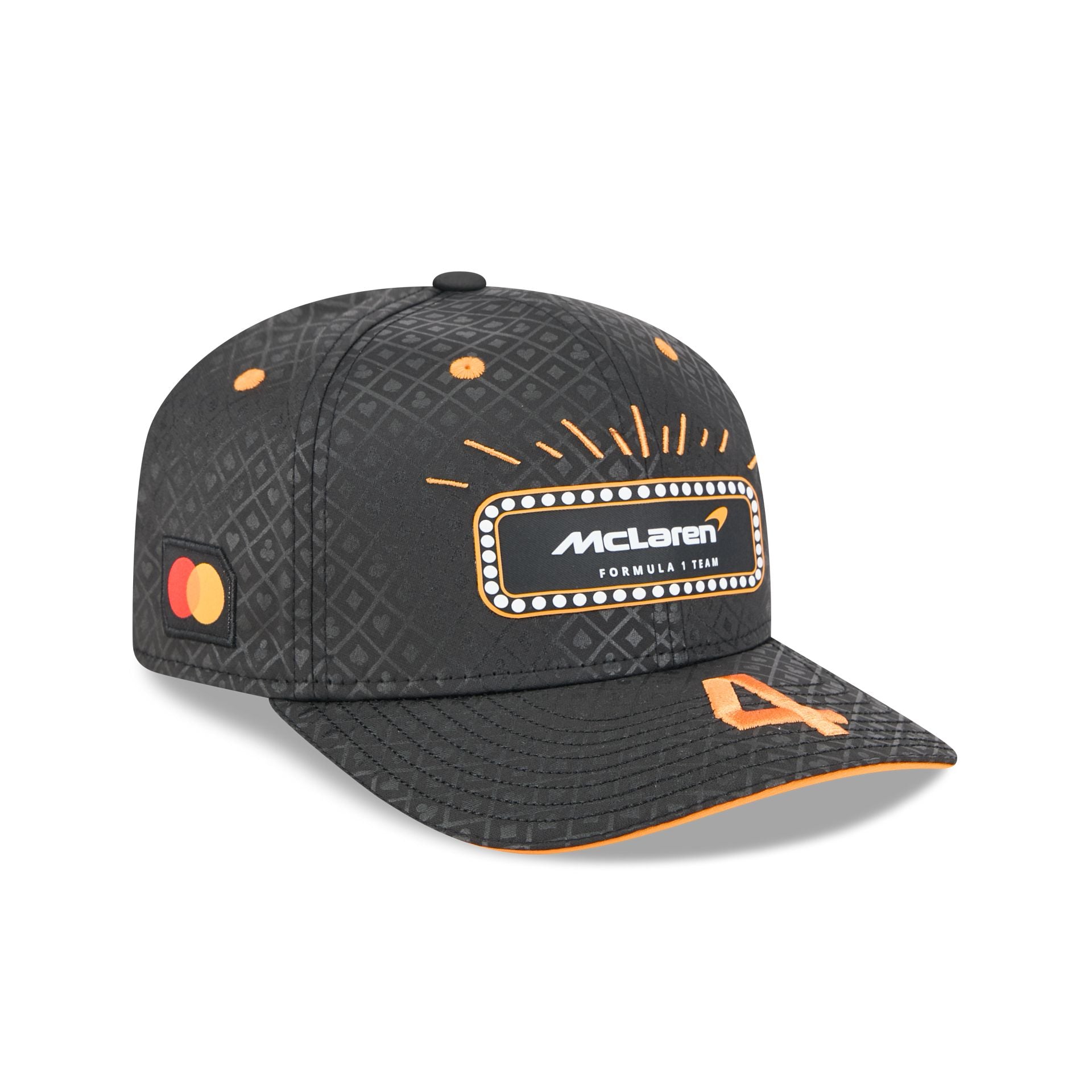 McLaren Formula 1 Team 2025 Las Vegas Race Special Lando Norris 9SEVENTY Stretch-Snap Hat